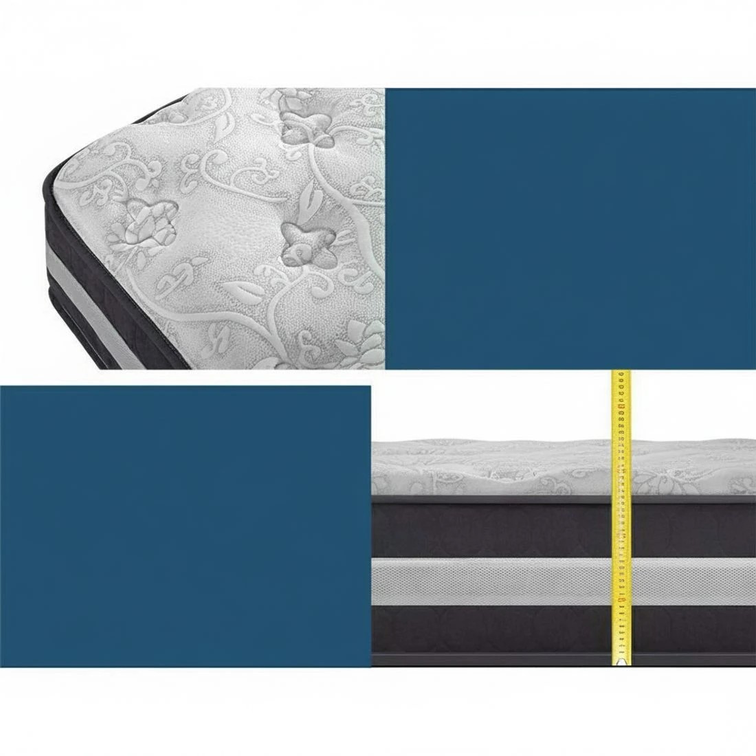 7 Giselle Bedding 30cm Mattress Pocket Spring Double - Multi, 7 of 7