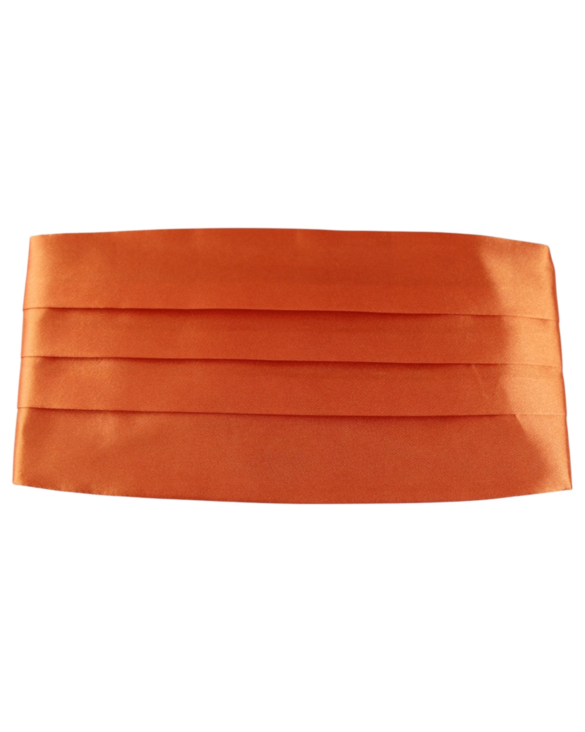 1 Zasel Mens Adjustable Cummerbund - Orange, 1 of 4