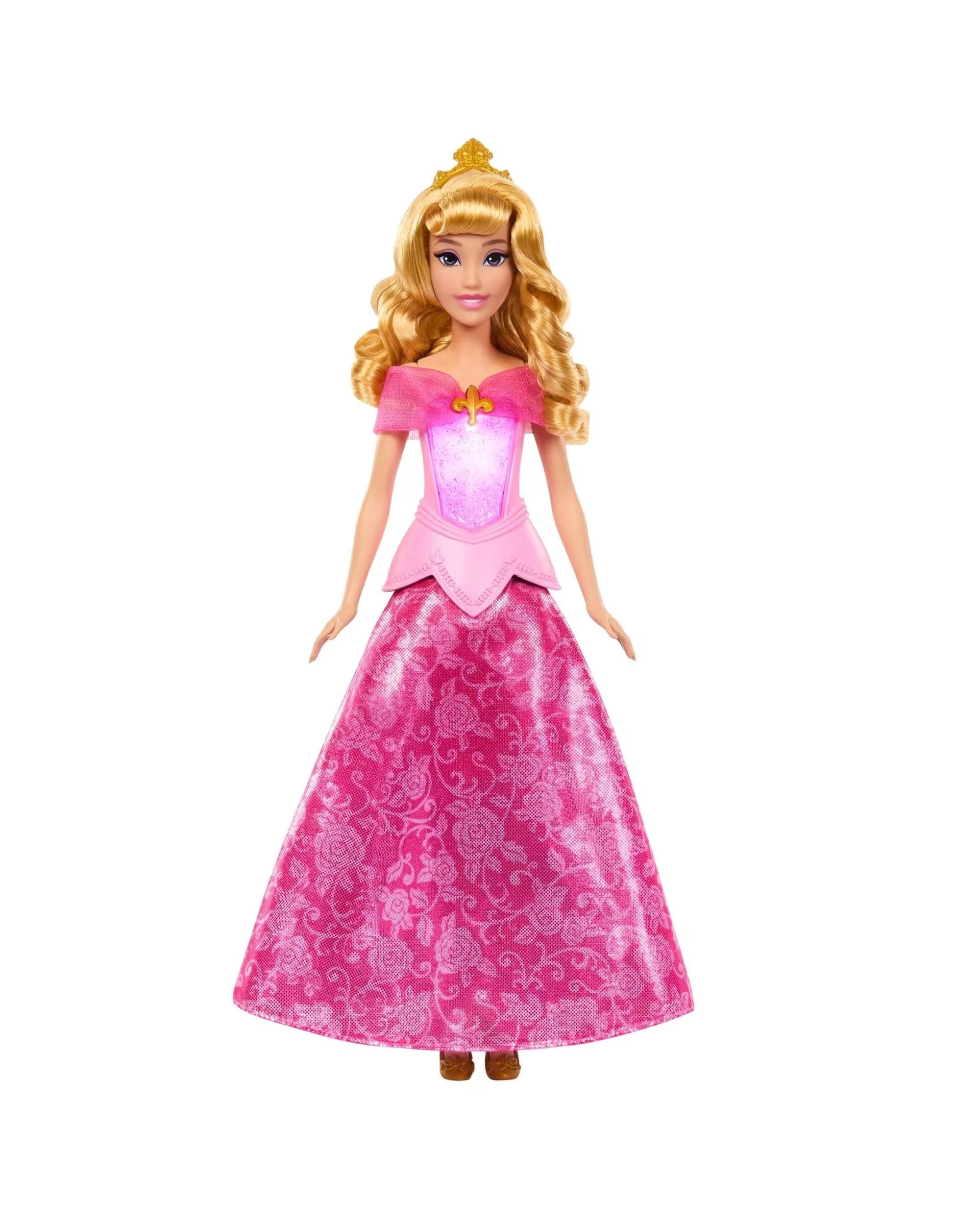 2 Disney Princess Aurora Pink to Blue Dress Doll, 2 of 6