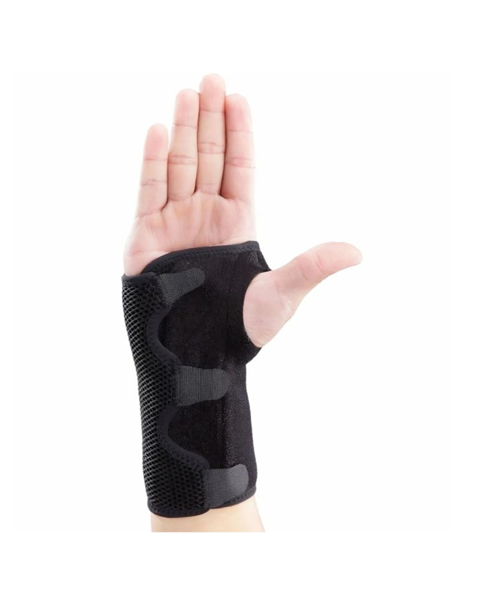 1 Bodyassist Comfort Carpal Tunnel Wrist Brace One Size Universal Fit - Black, 1 of 3