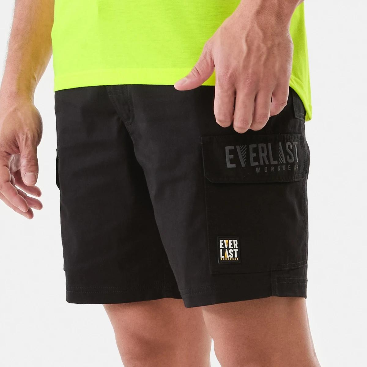 2 Everlast Work Shorts BLACK, 2 of 7