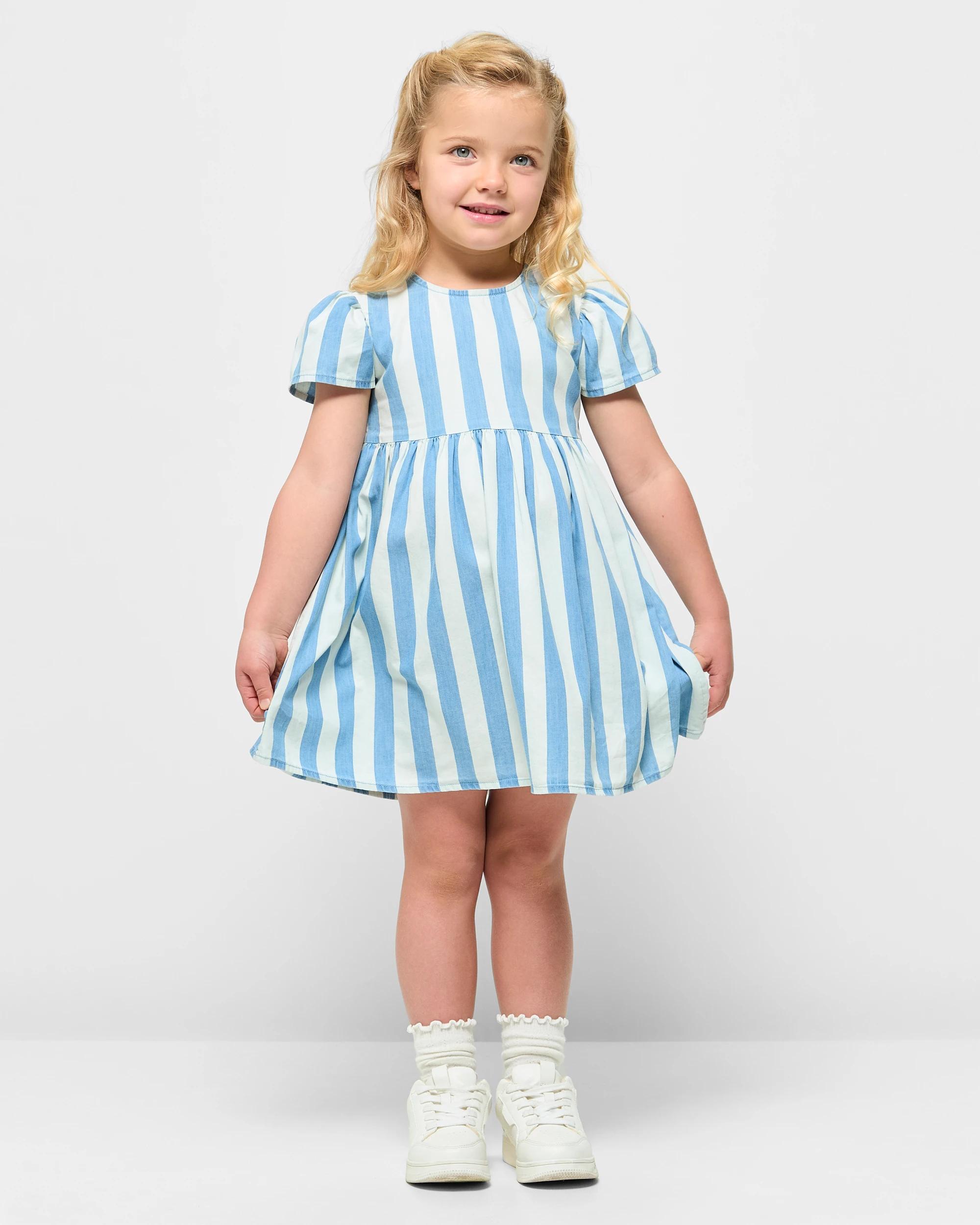 2 Target Australian Cotton Stripe Dress BLUE / STRIPE, 2 of 5