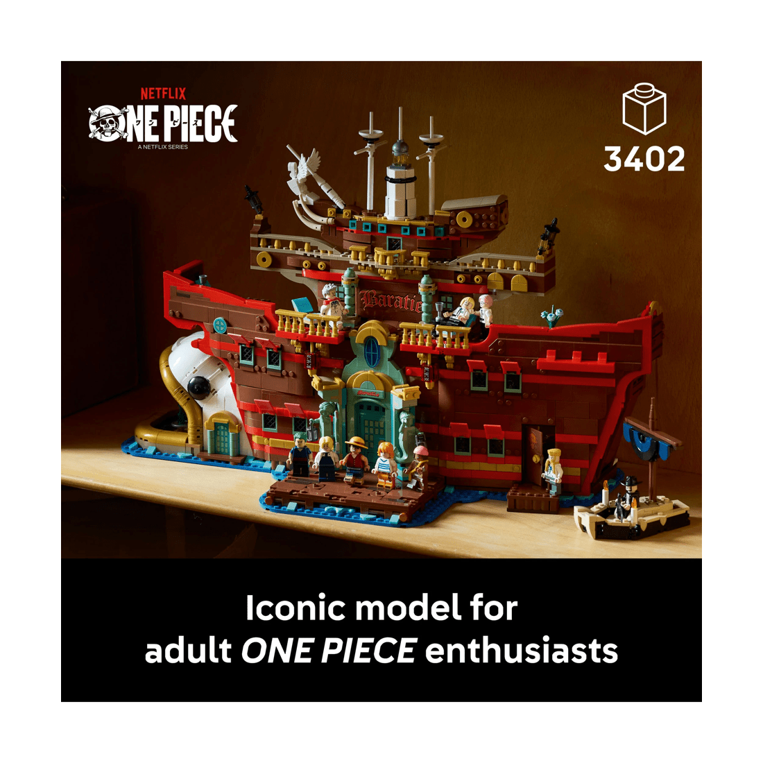 3 LEGO ONE PIECE The Baratie Floating Restaurant 75640, 3 of 10