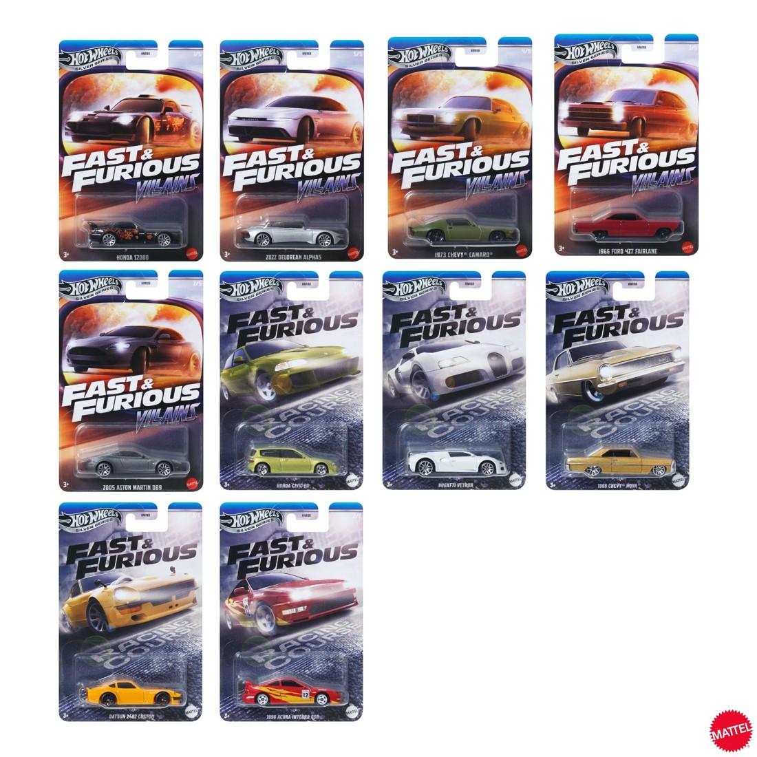1 Hot Wheels Premium Fast & Furious 1:64 Scale Cars - Assorted, 1 of 6