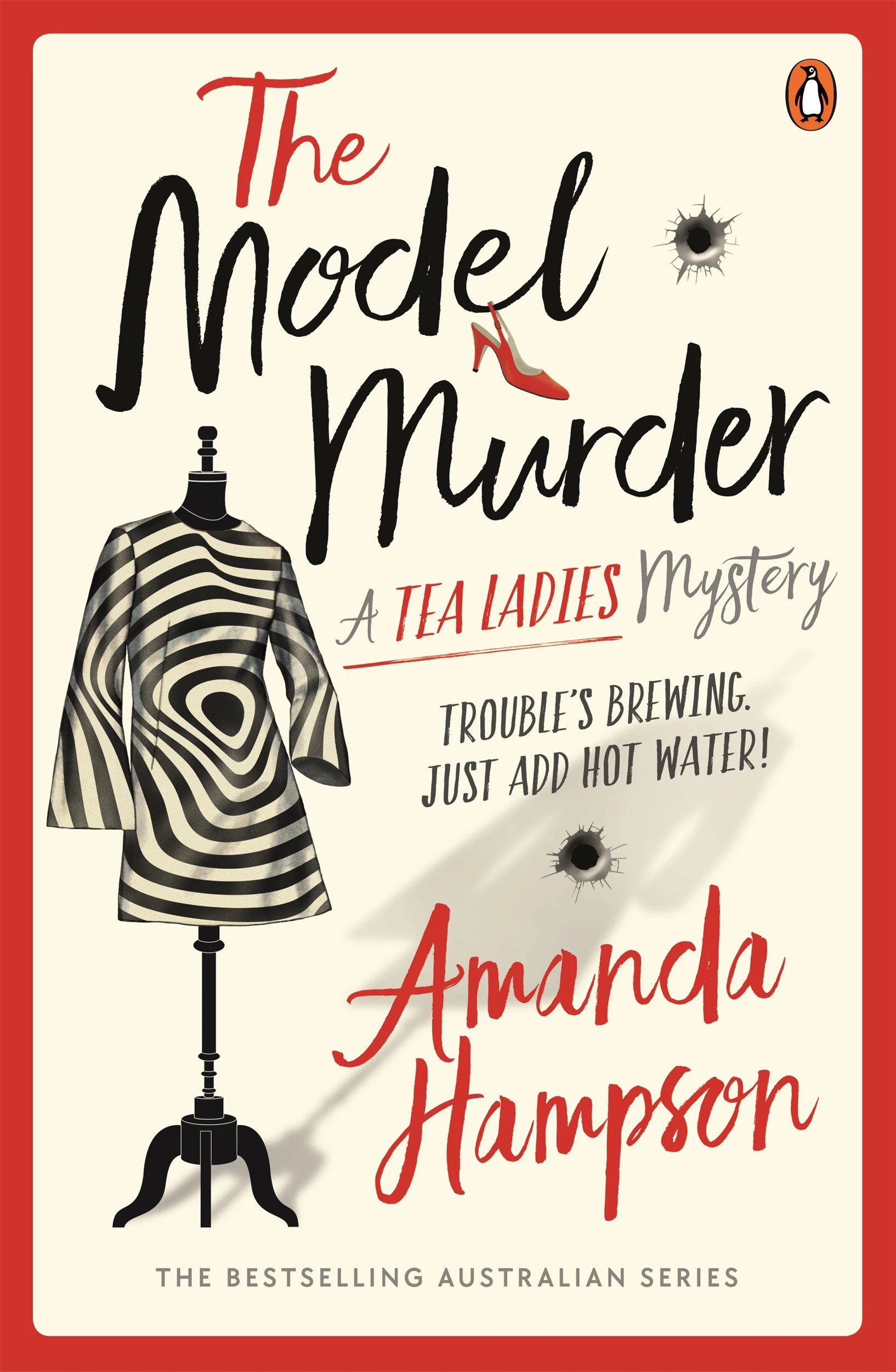1 The Model Murder: A Team Ladies Mystery by Amanda Hampson - Book, 1 of 1