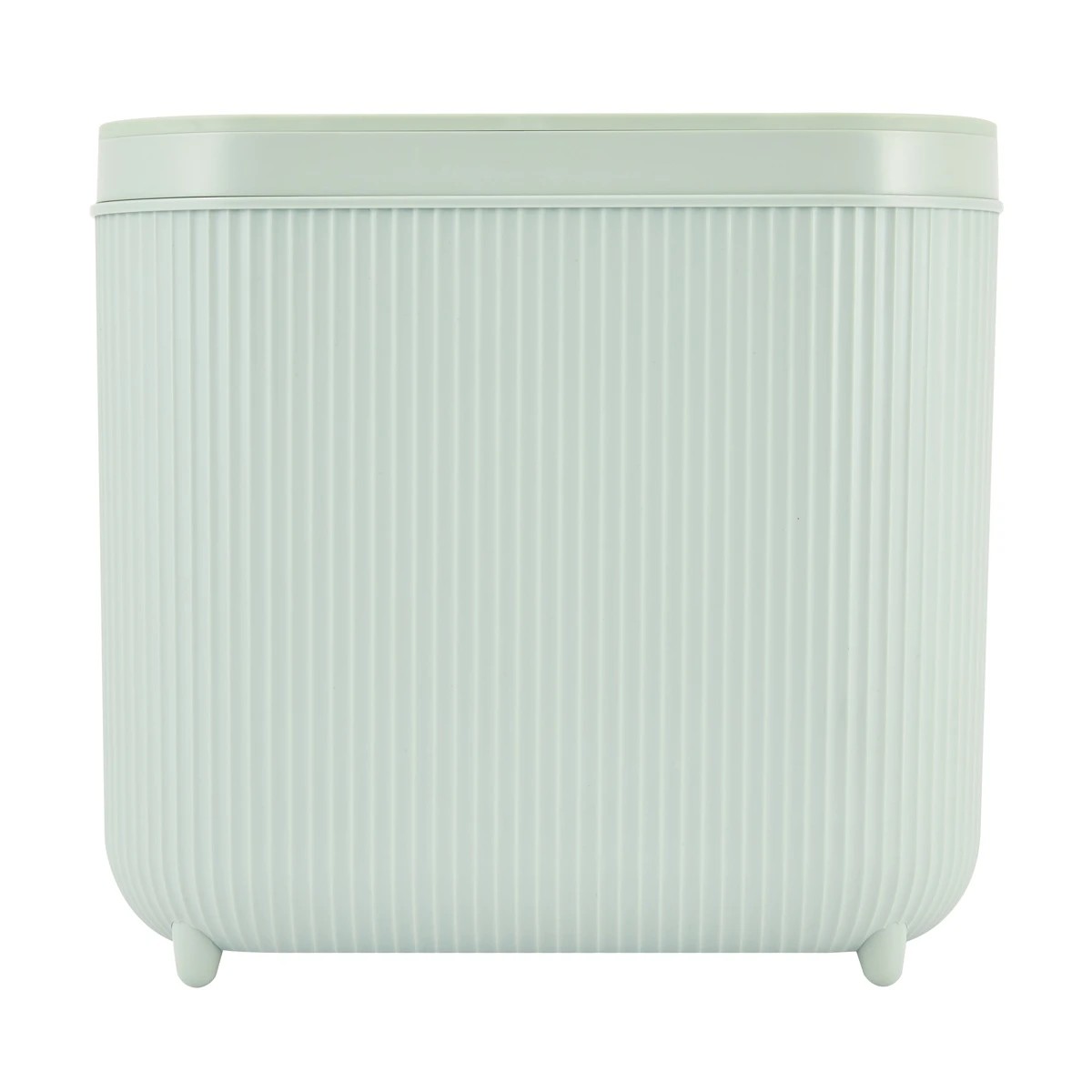 2 8L Push Top Bin - Sage, 2 of 10