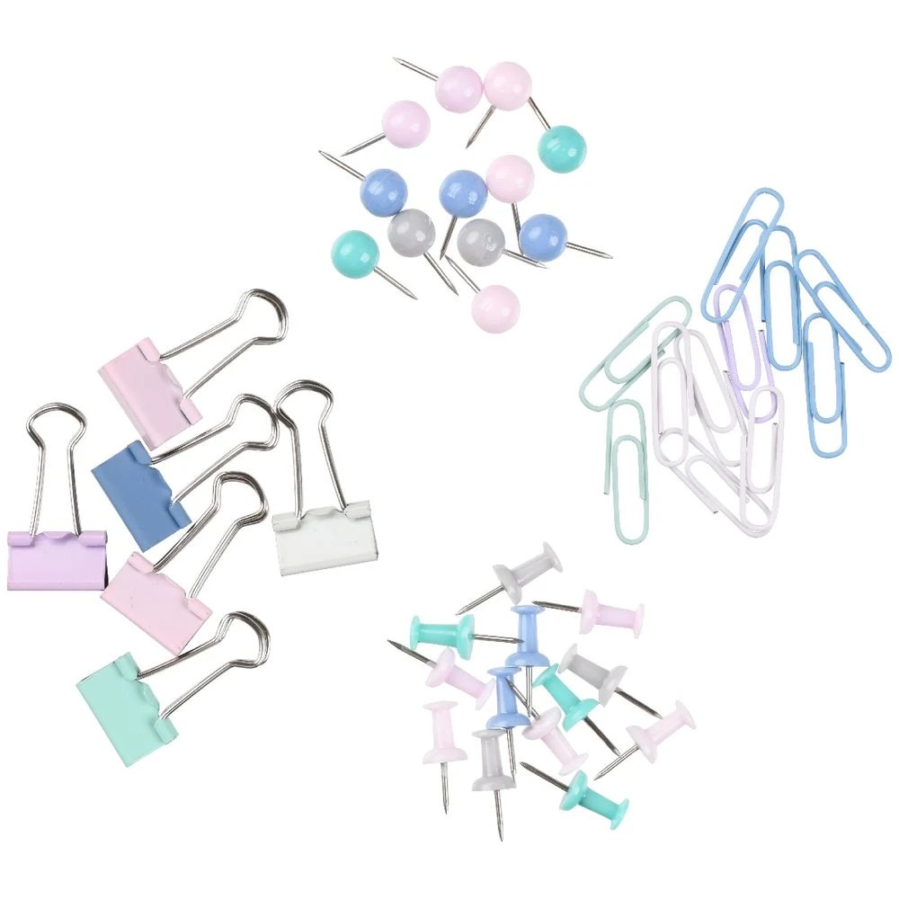 3 Otto Pin & Clip Set Pastel 250 Pack, 3 of 7