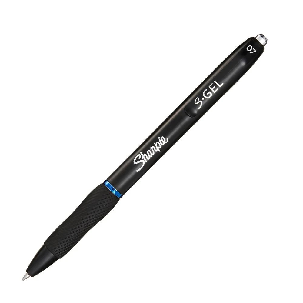 3 Sharpie S-Gel Retractable Gel Pen 0.7mm Blue, 3 of 10