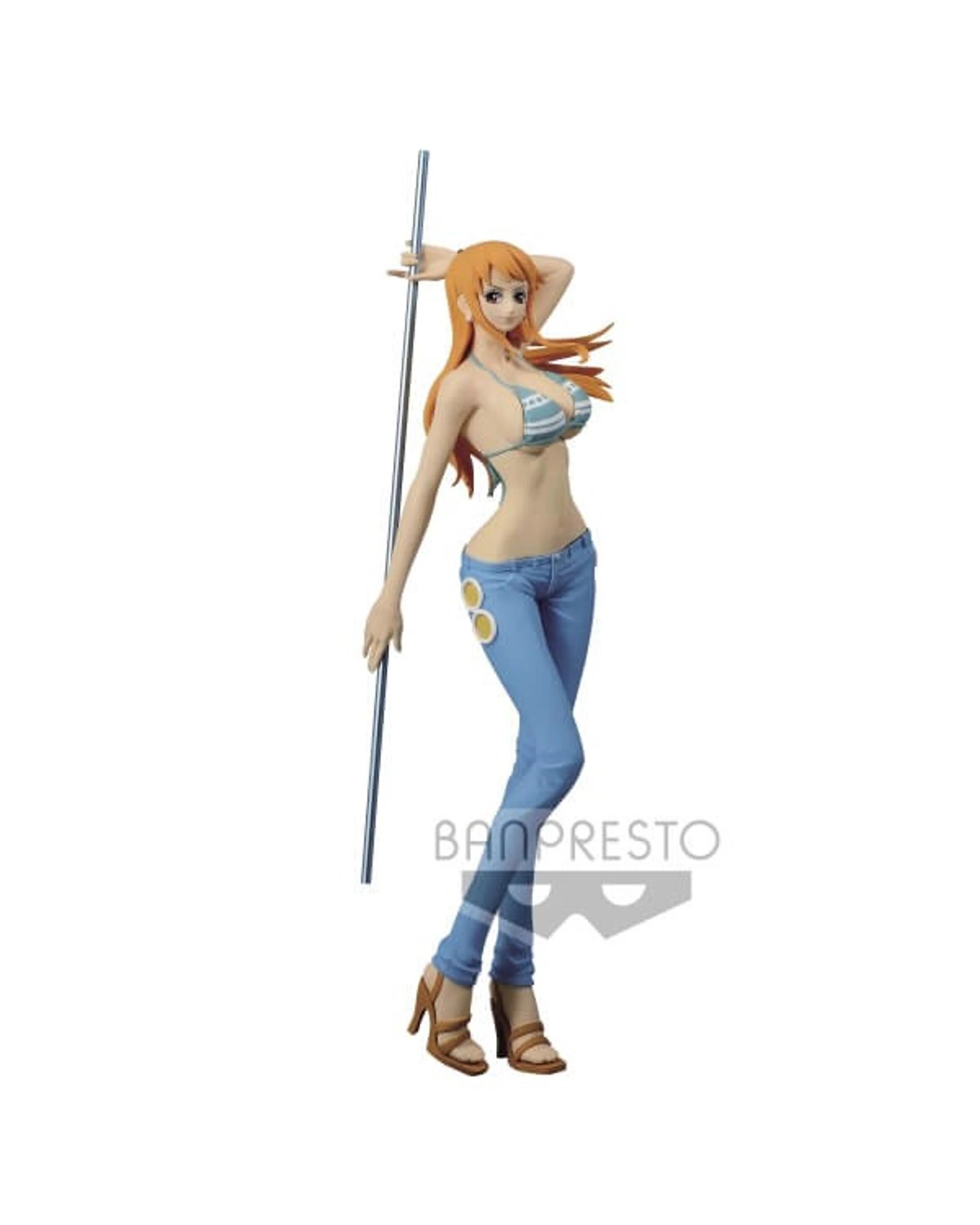 1 Banpresto Glitter and Glamours One Piece Nami Version B Figure, 1 of 4