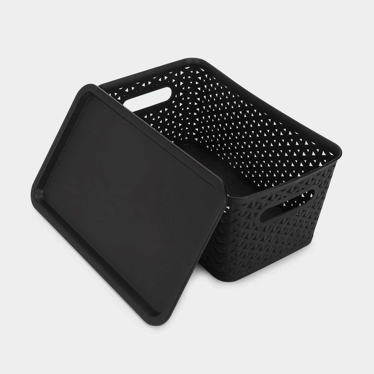 1 Storage Container with Lid Small - Black, 1 of 7