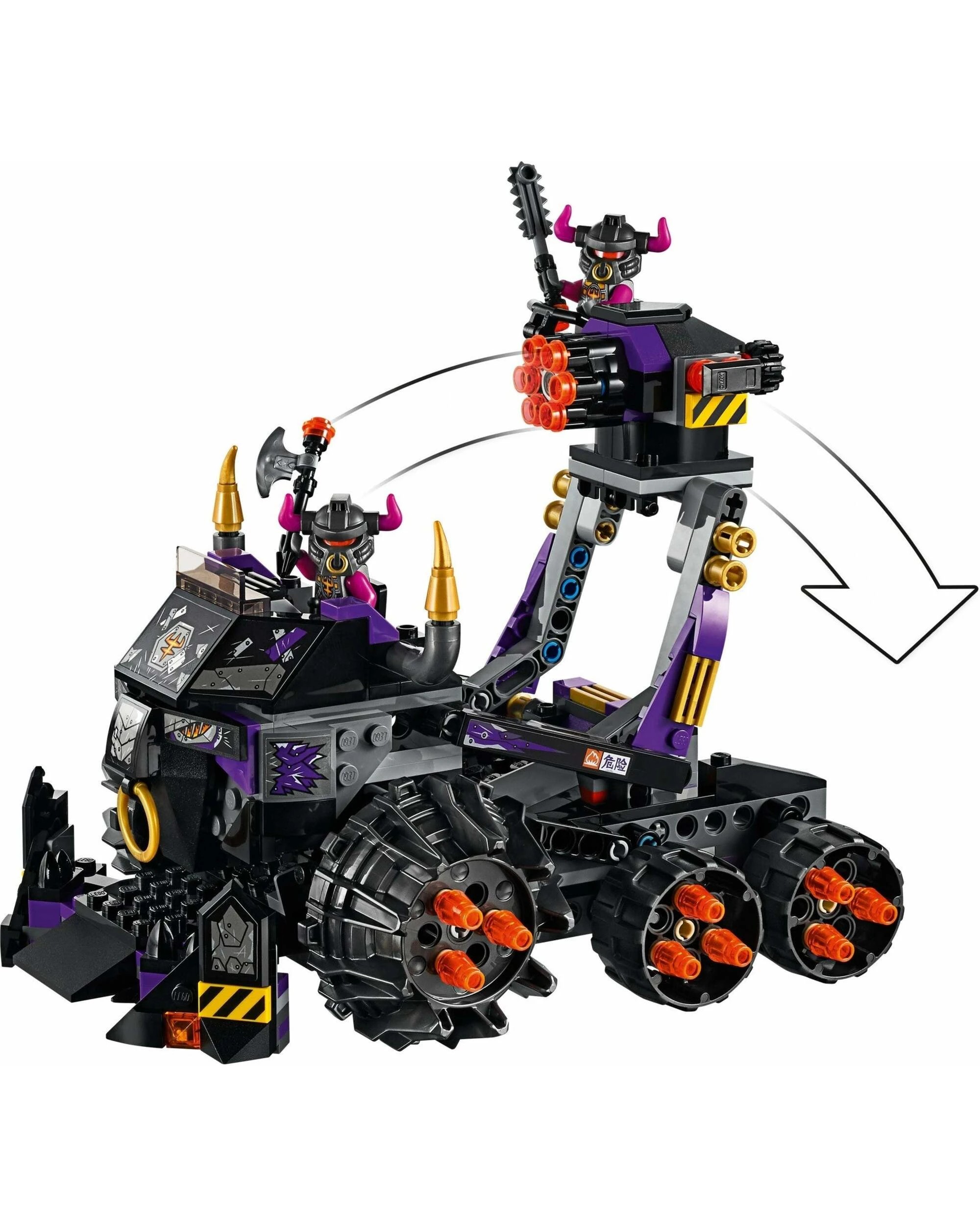 4 LEGO Monkie Kid 80007 Iron Bull Tank, 4 of 5