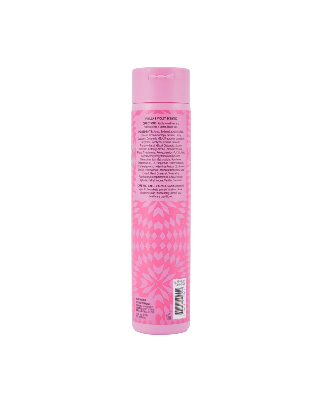 4 OXX Haircare Shine Bright High Shine Shampoo 300ml - Vanilla & Violet Scented, 4 of 4