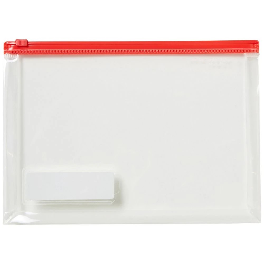 1 Lihit Lab Gusset Document Wallet A5 Red, 1 of 1