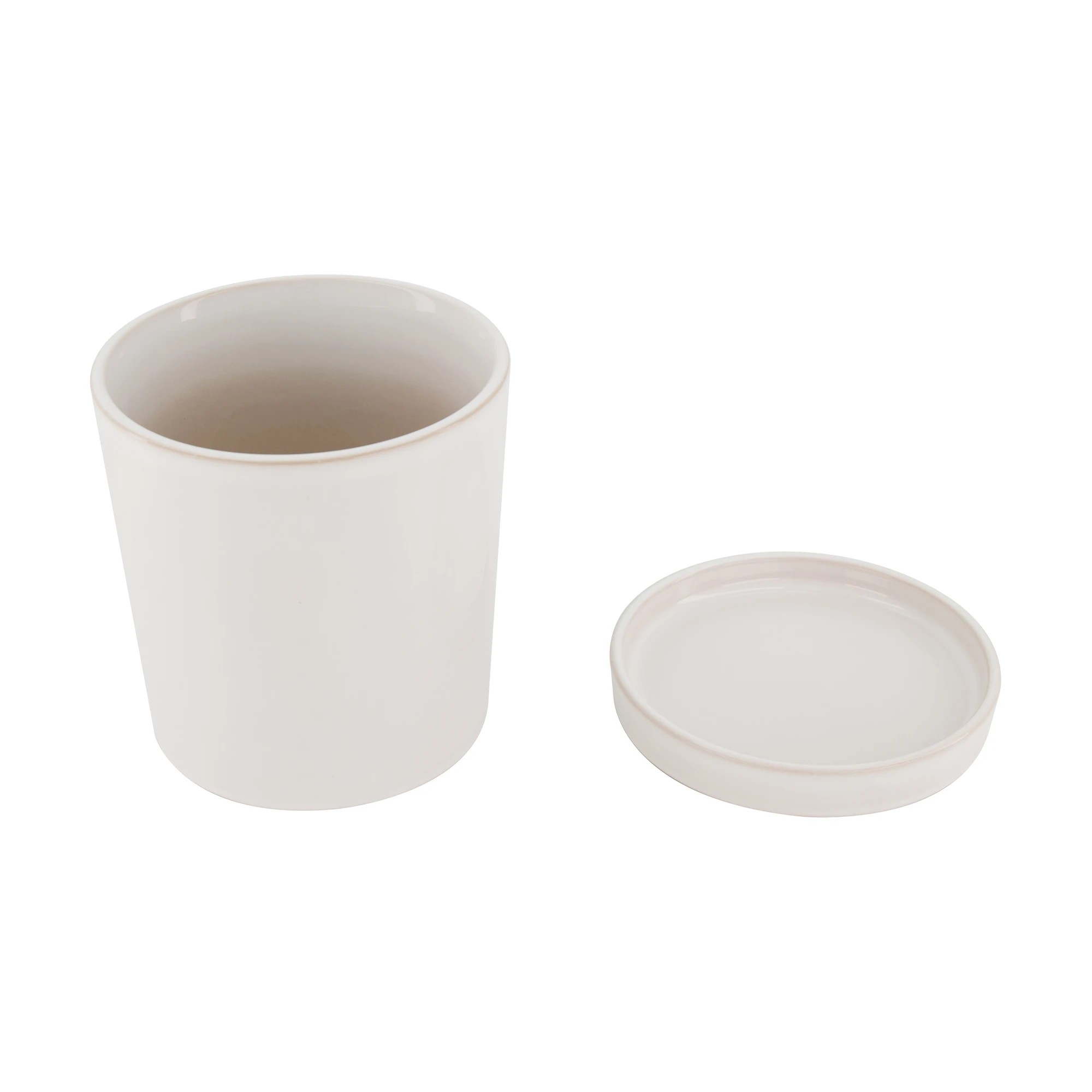 6 Pot with Saucer - White, 6 of 7