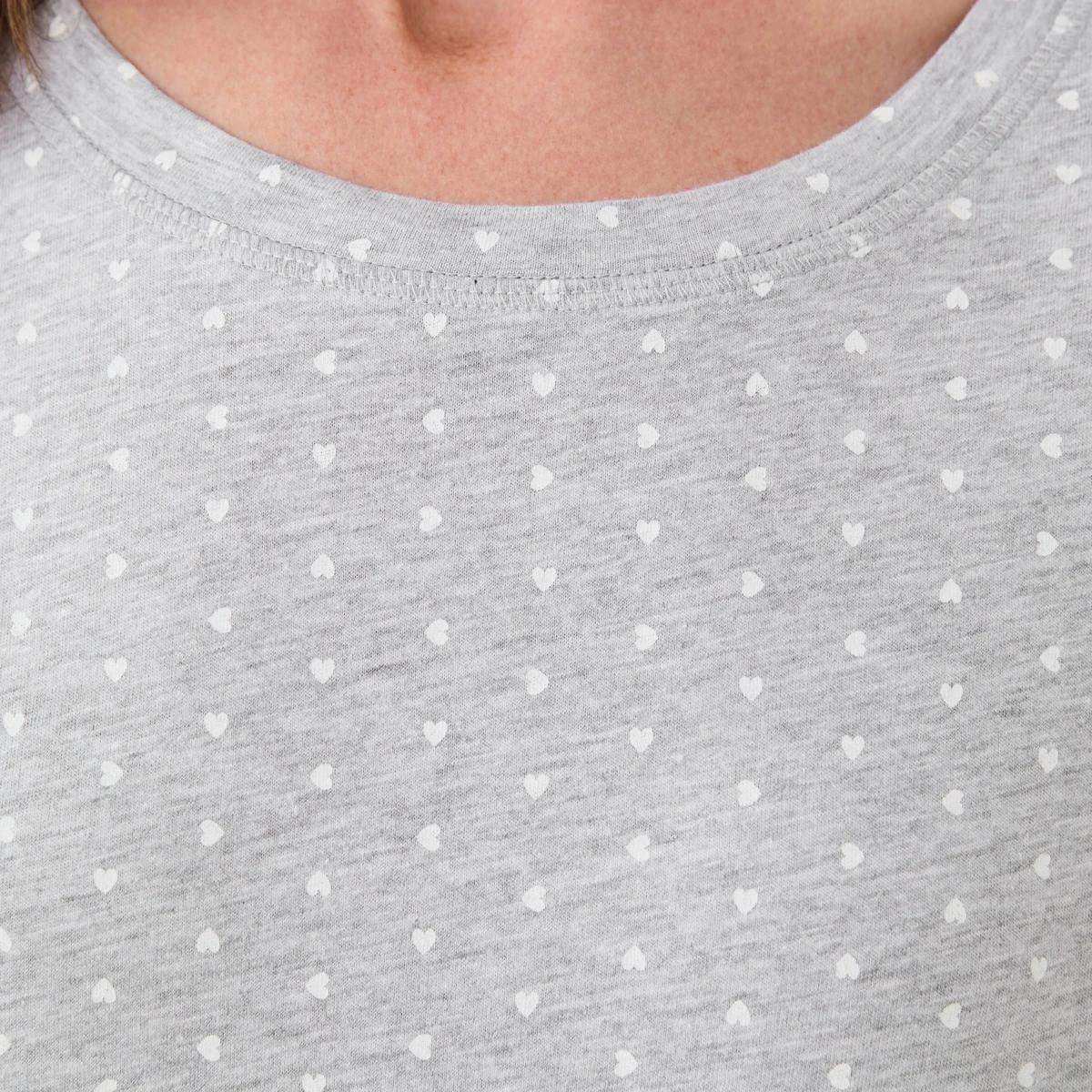 5 Long Sleeve Nightie Heart Dot, 5 of 7