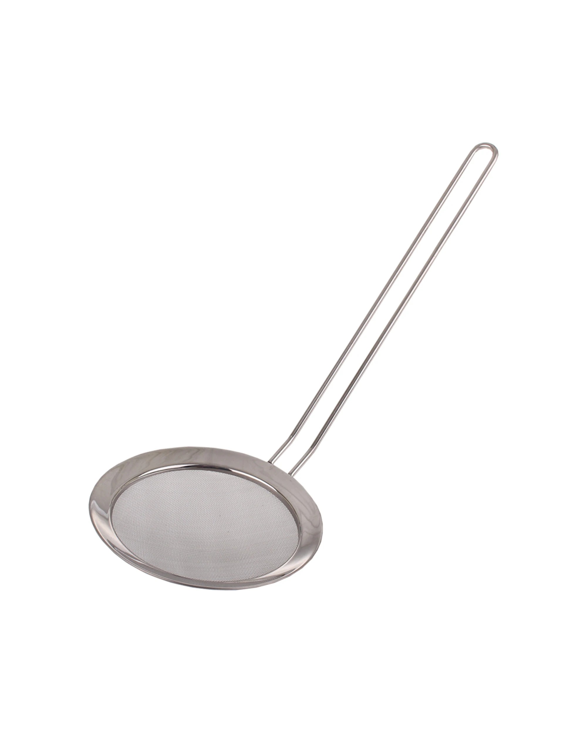 1 Appetito Stainless Steel Fine Mesh Skimmer 12.5cm - Silver, 1 of 3