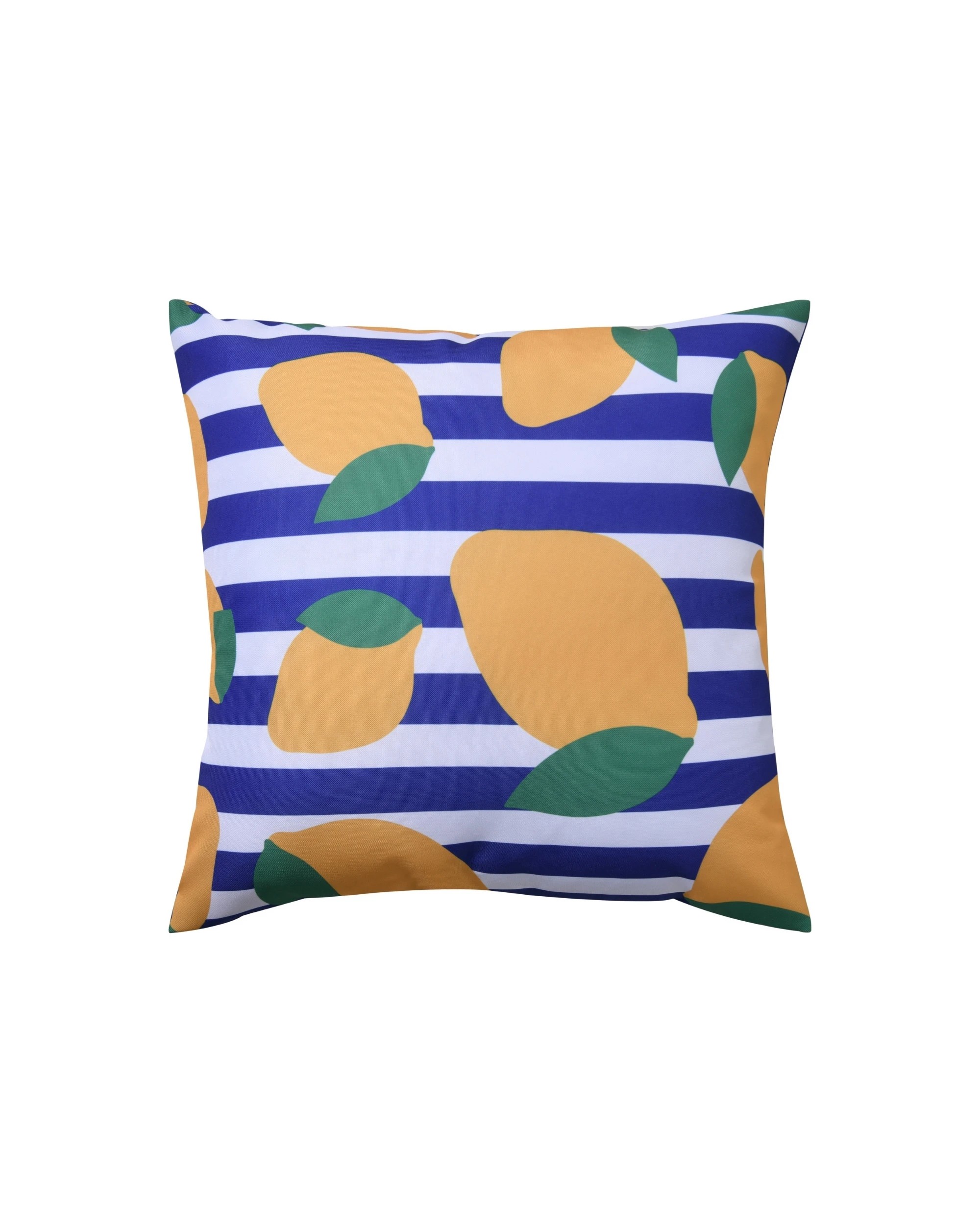 1 Vibes Limone Printed Outdoor Cushion 50x50cm - Limone, 1 of 8