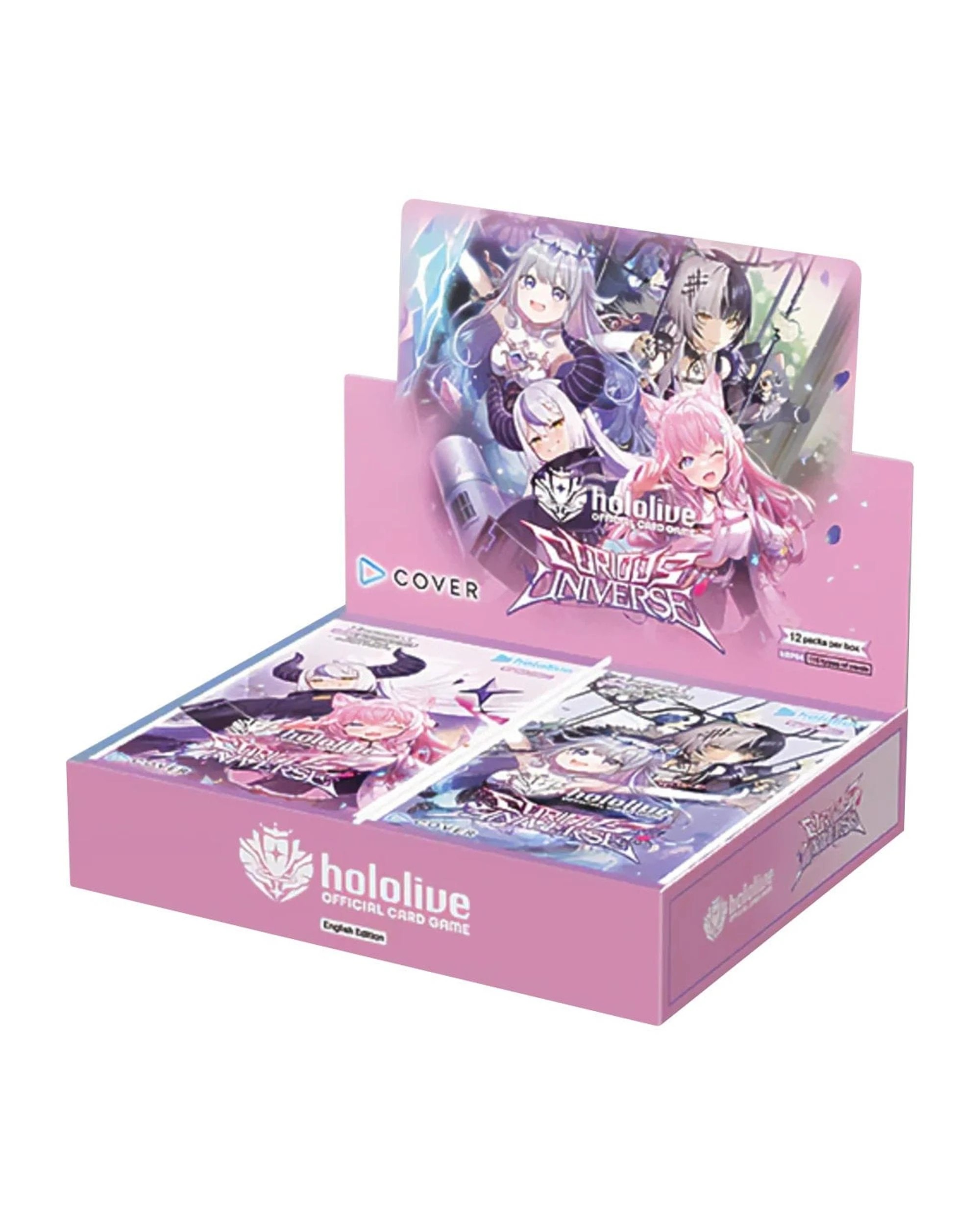 1 Hololive Official Card Game Curious Universe Booster Box, 1 of 9
