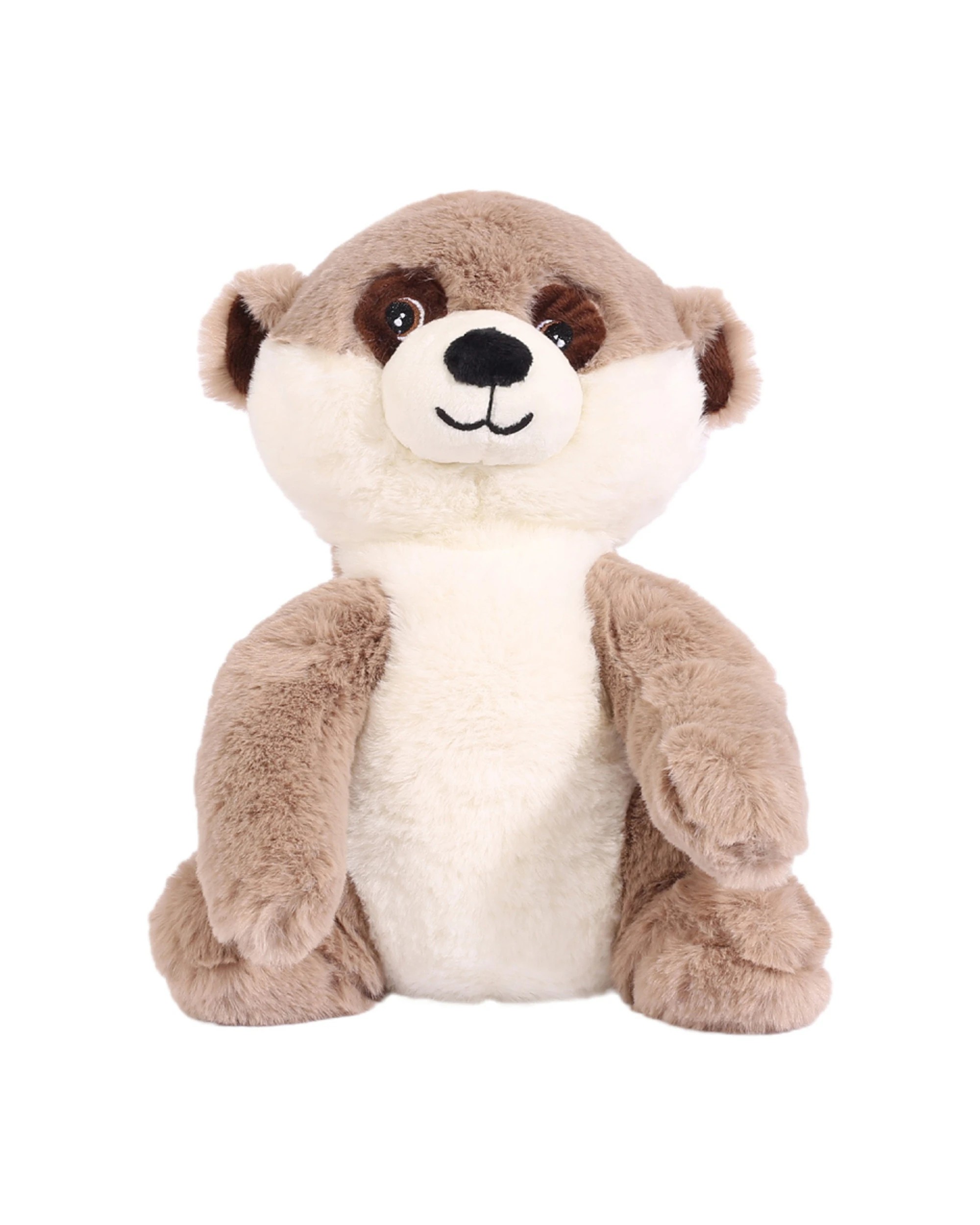 1 Splosh Toasty Hugs Milo Meerkat Soft Plush Baby Toy 35cm - Brown, 1 of 5