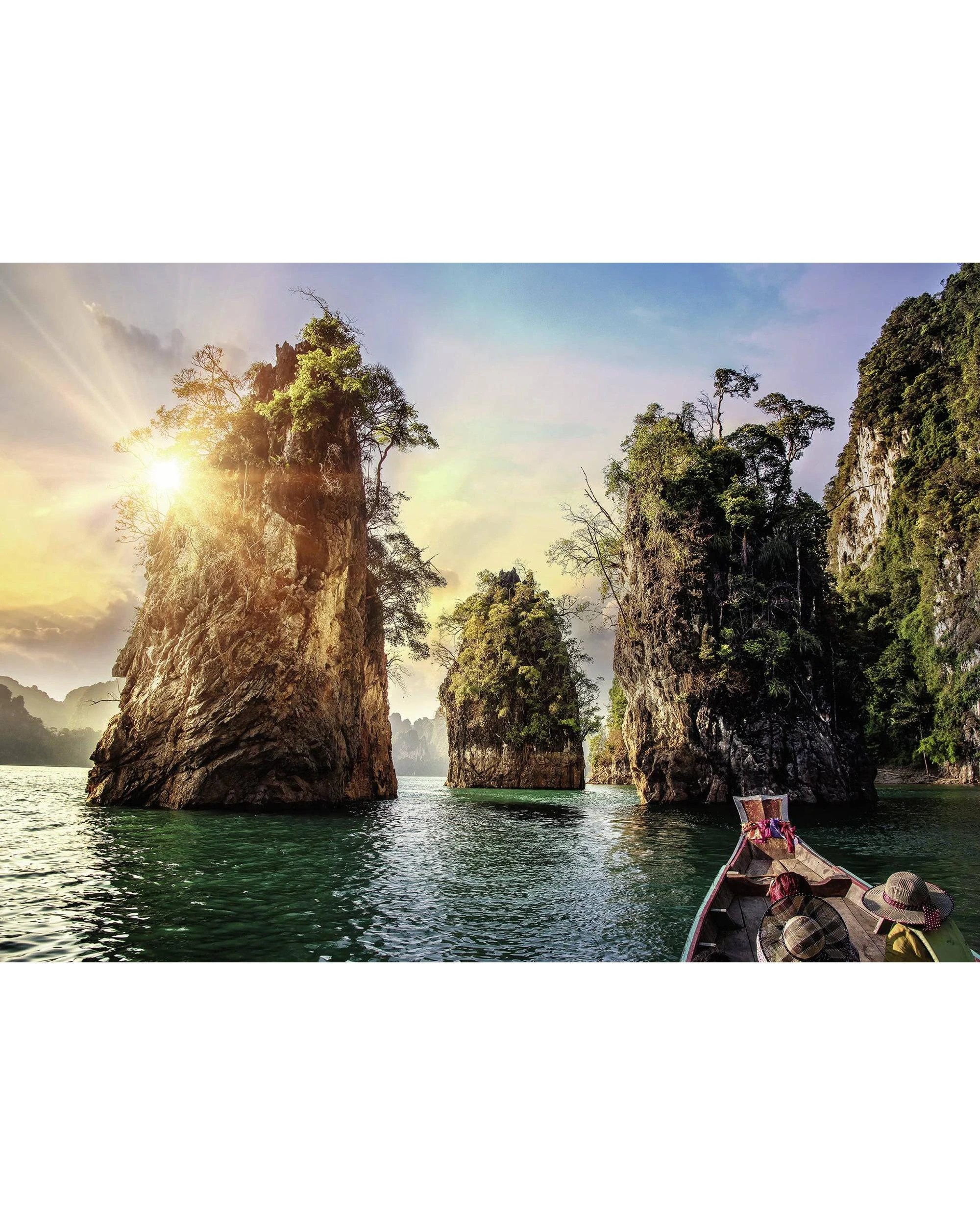 2 Ravensburger Nature Edition 15 The Rocks Cheow Thailand 1000 Piece Jigsaw Puzzle, 2 of 2