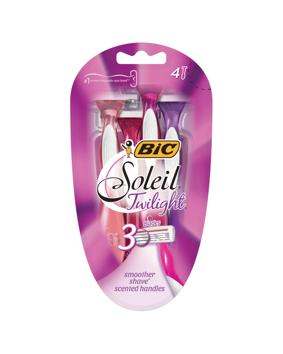 BIC Soleil Twilight - 4 Pack - Pink