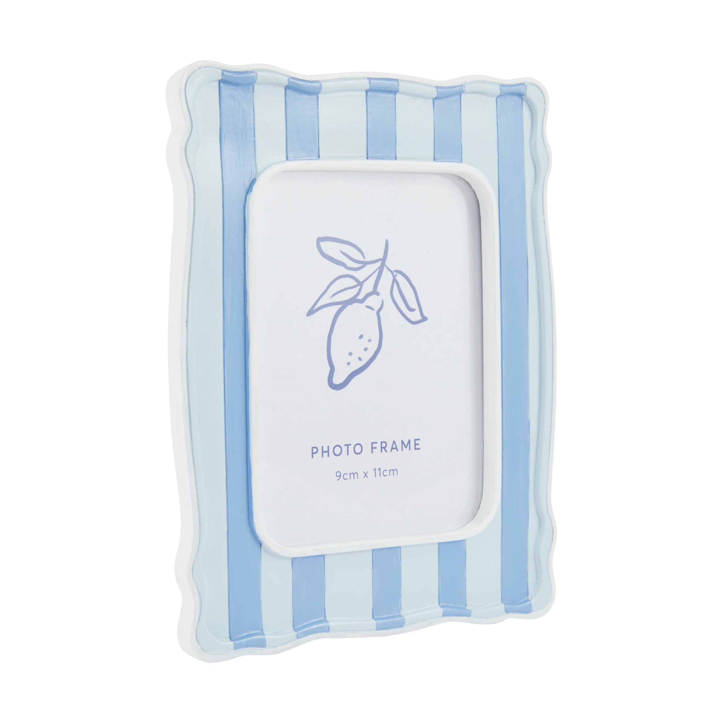 2 4.3in. x 3.5in. Stripe Frame - Blue, 2 of 5