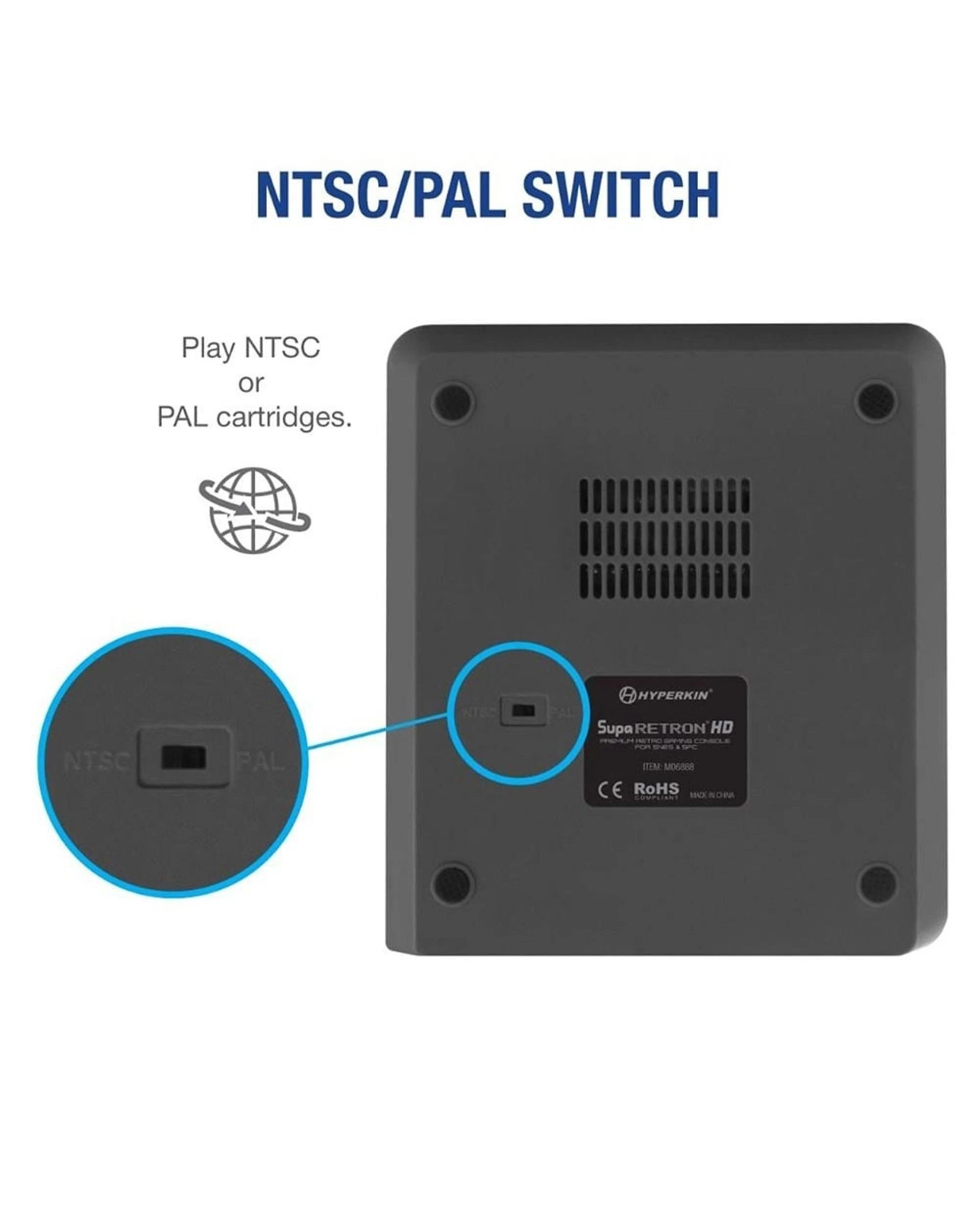 5 Hyperkin SupaRetroN HD Gaming Console - Grey, 5 of 9