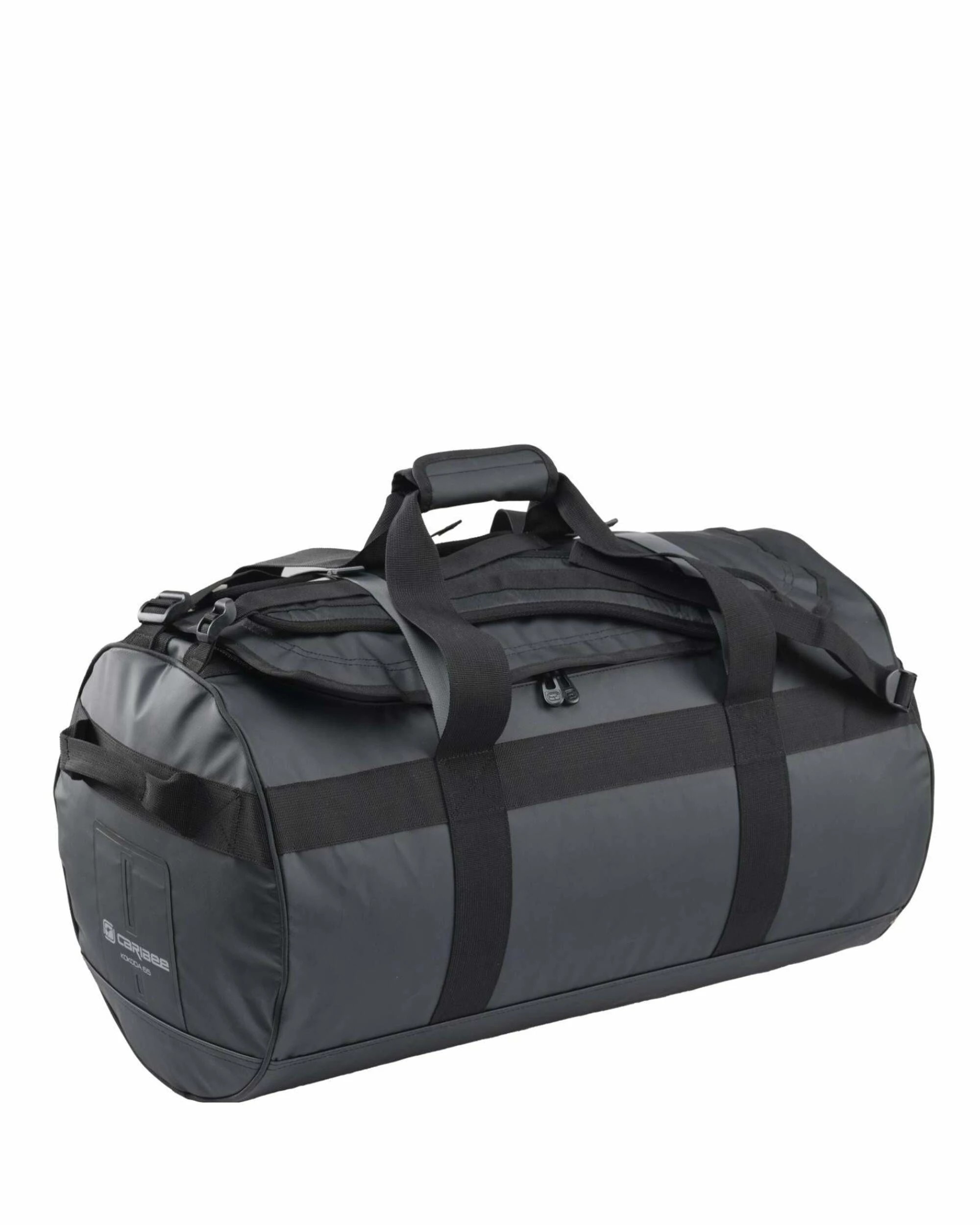 1 Caribee Kokoda Water Resistant Duffle Bag - 65L - Black, 1 of 5