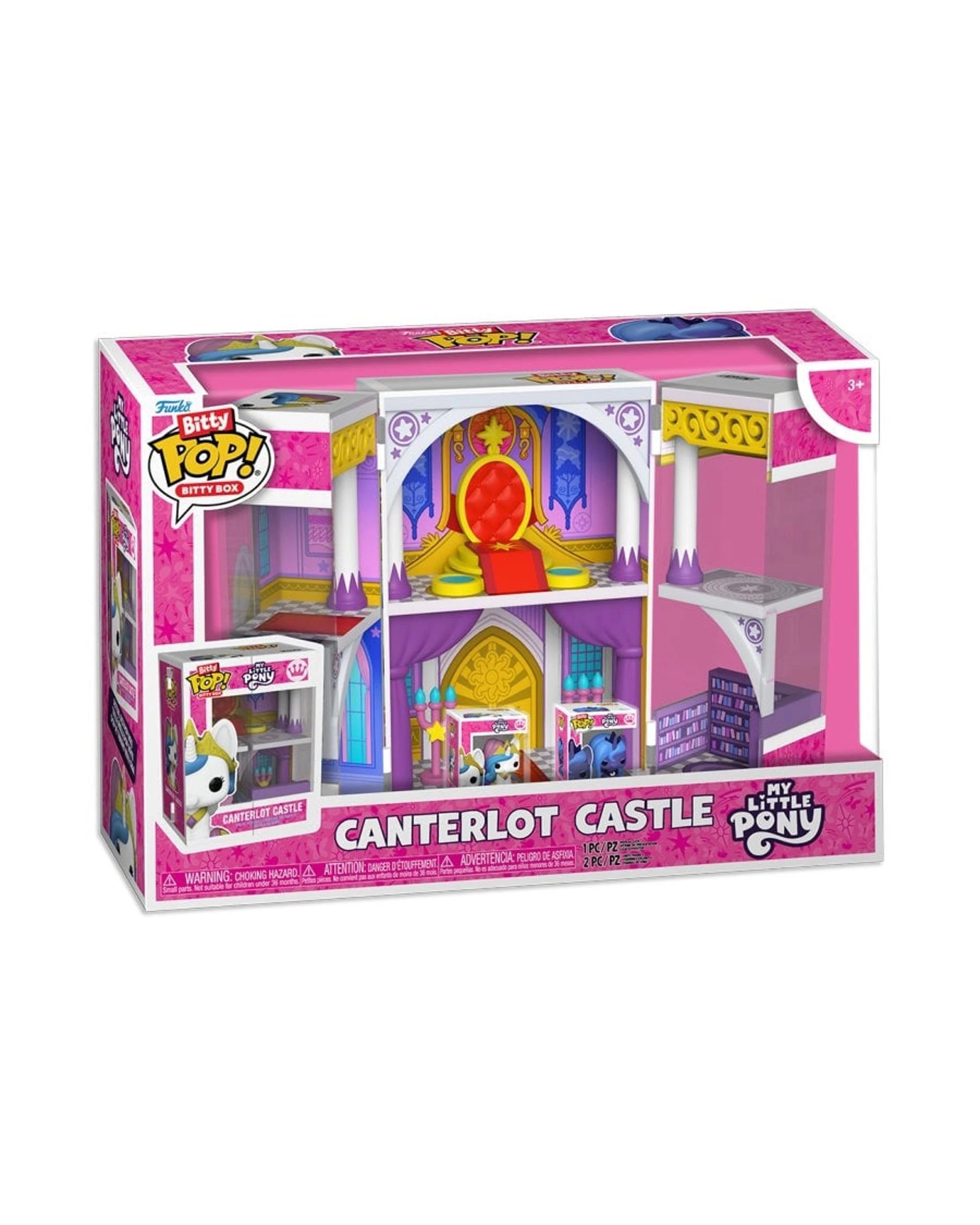 1 My Little Pony Canterlot Castle Bitty POP! Bitty Box Funko POP! Vinyl, 1 of 4