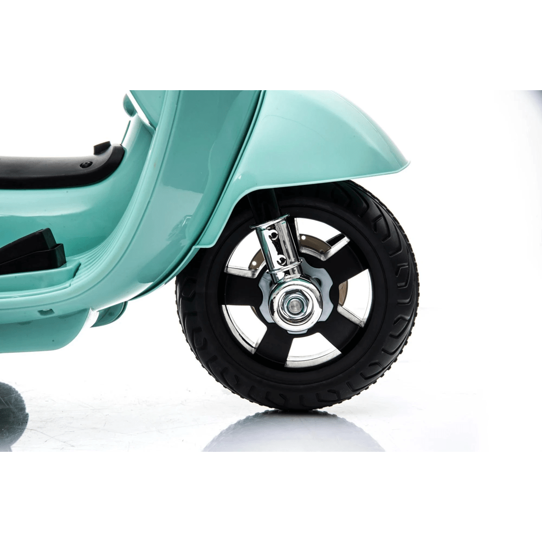 10 Mini Vespa GTS Super 6V Motorised Ride On - Mint - Green, 10 of 10