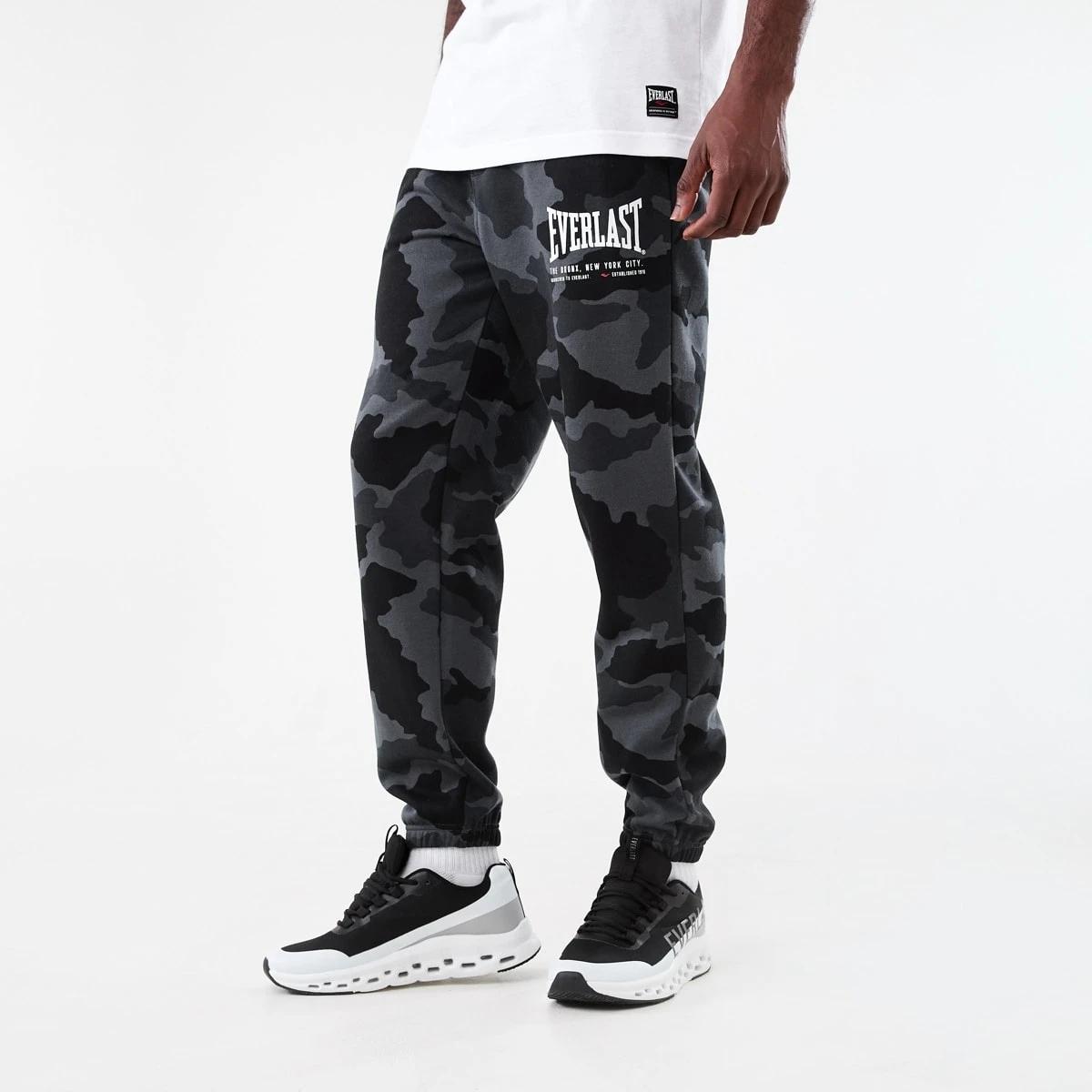 1 Everlast Mens Camo Trackpants CHAR CAMO, 1 of 7