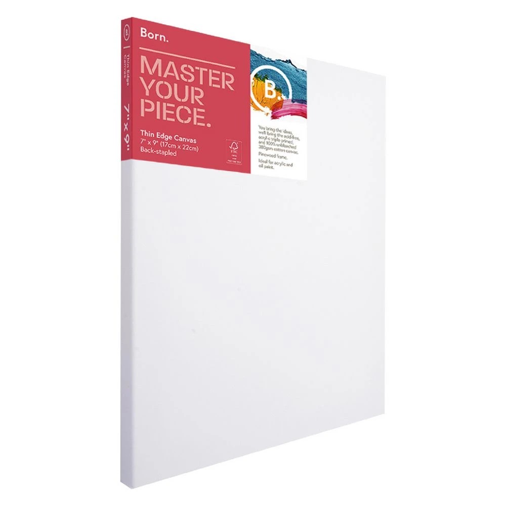 2 Born Thin Canvas 7 x 9", 2 of 5