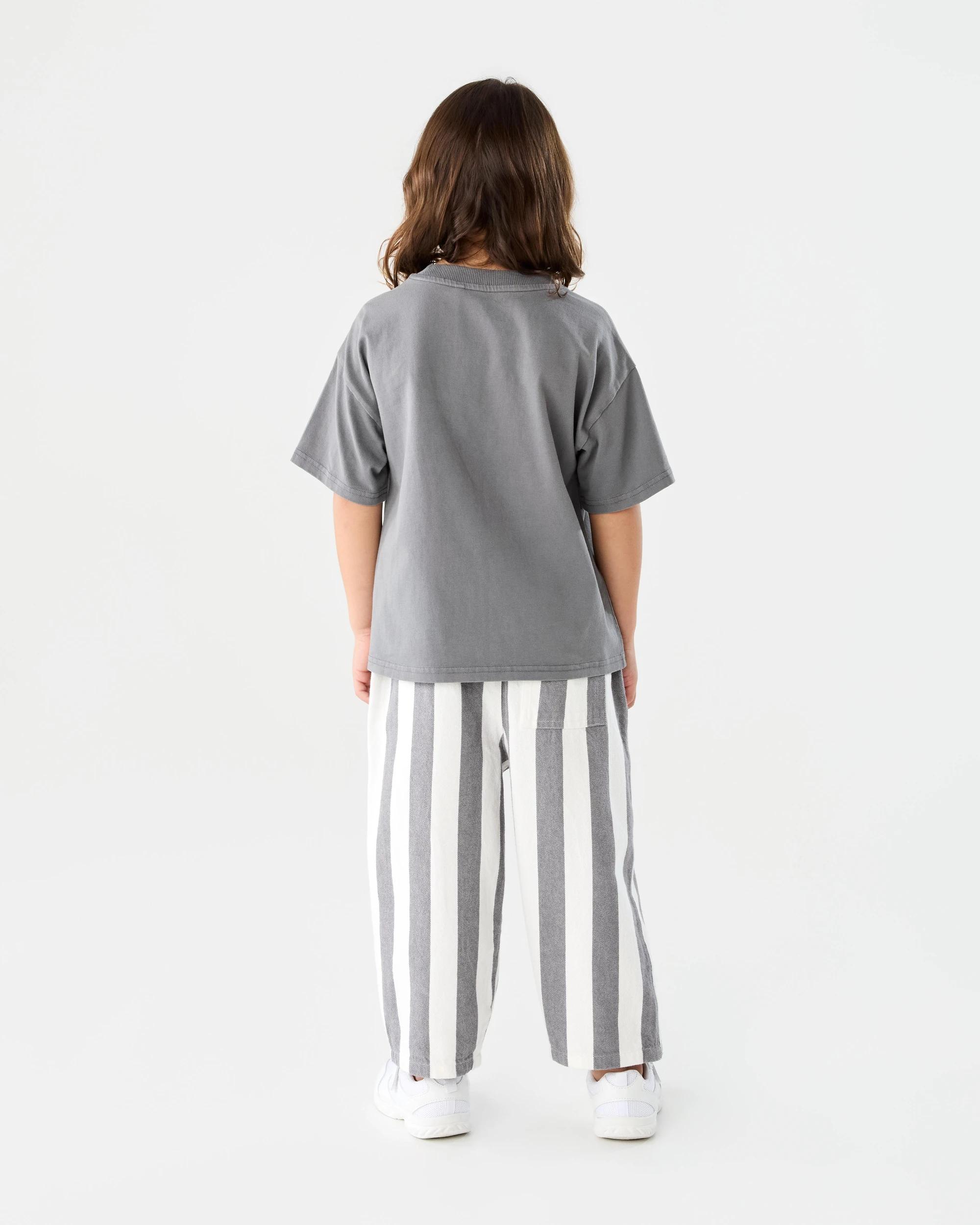 7 Oversized Washed T-shirt Gry Castle, 7 of 7