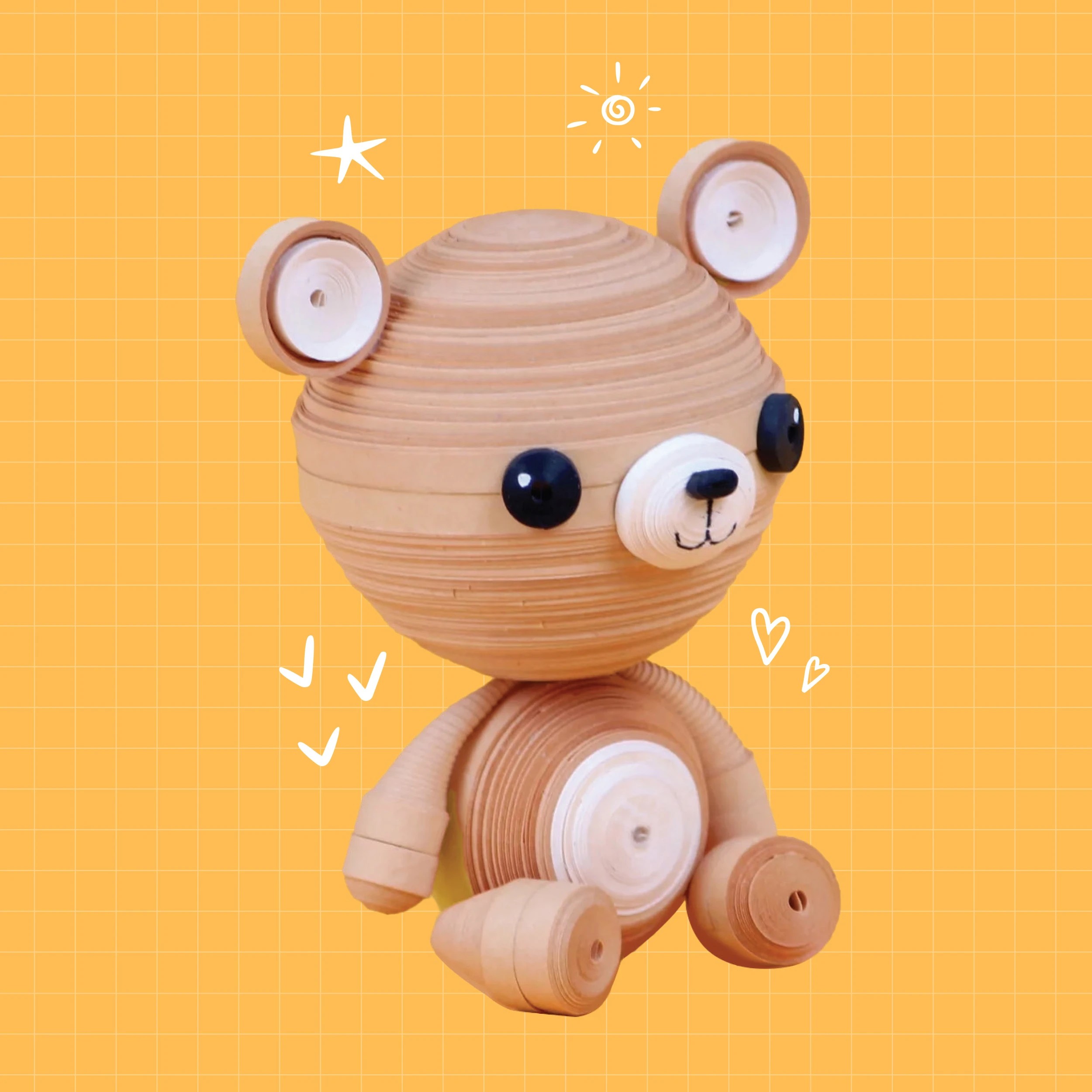 5 Oh My Craft! Paper Quilling Bella Bear, 5 of 5