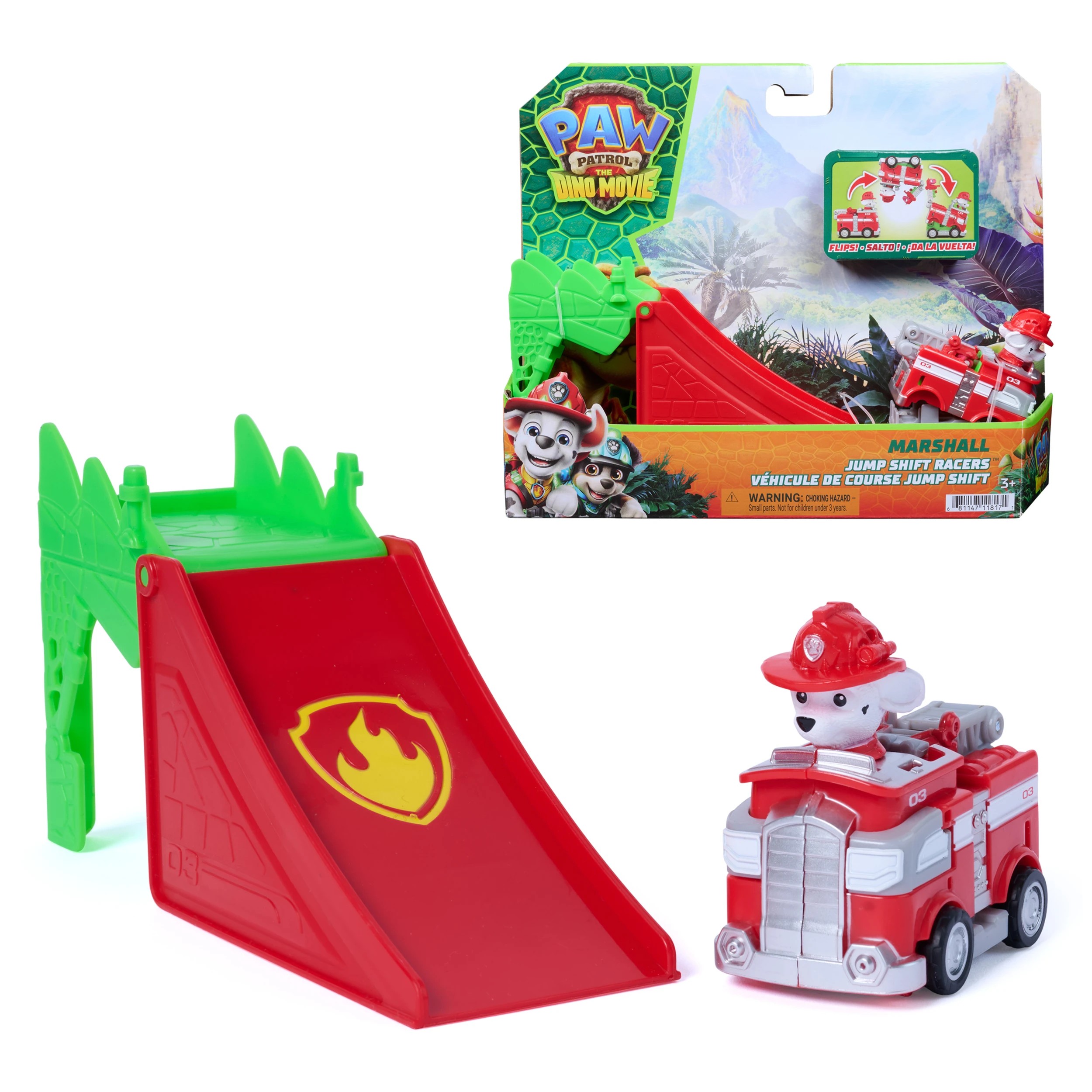 2 PAW Patrol The Dino Movie Jump Shift Racers Playset - Assorted, 2 of 9