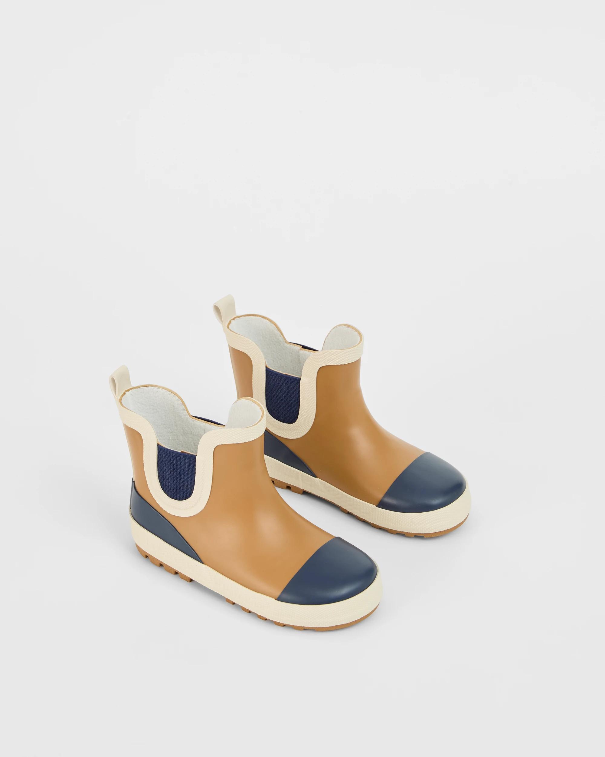 2 Target Kids Colourblock Rainboot TAN, 2 of 3