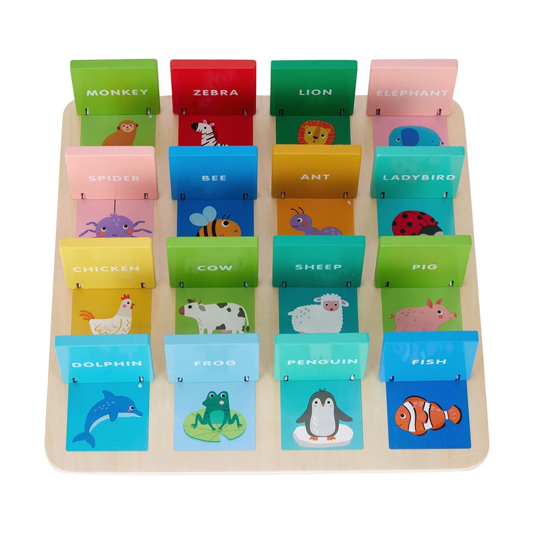 1 Wooden Lift and Reveal Board, 1 of 7