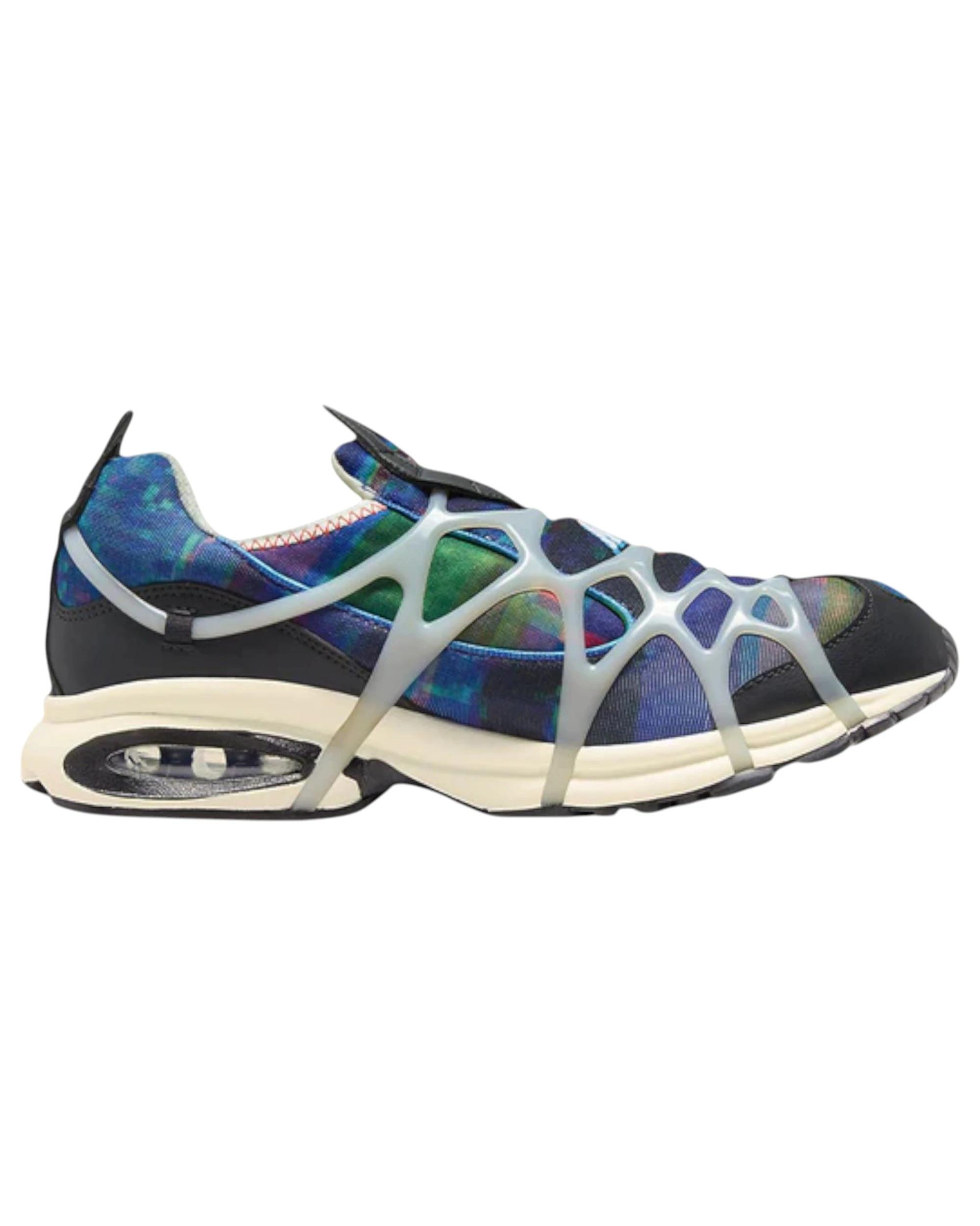 1 Nike Mens Air Kukini Game Pixel Black/ Blue Multicoloured Shoes PIXEL BLACK/ BLUE, 1 of 6