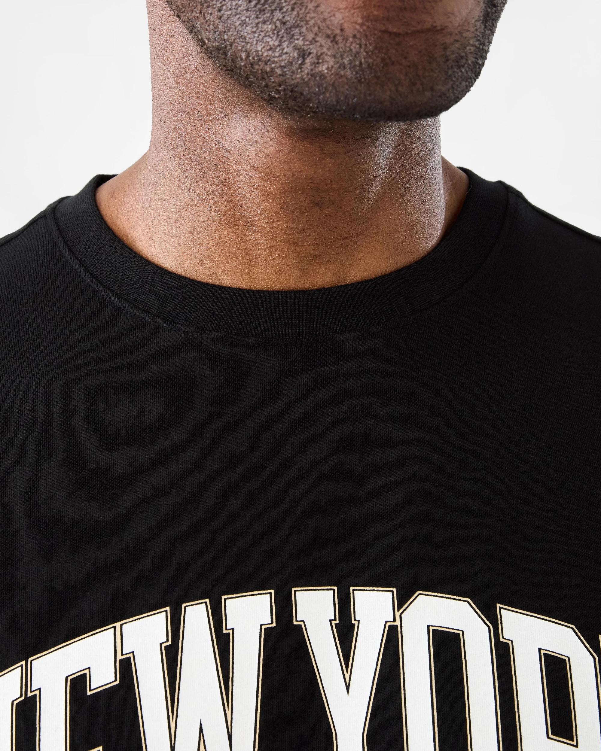 5 Print T-shirt Blk Ny, 5 of 6
