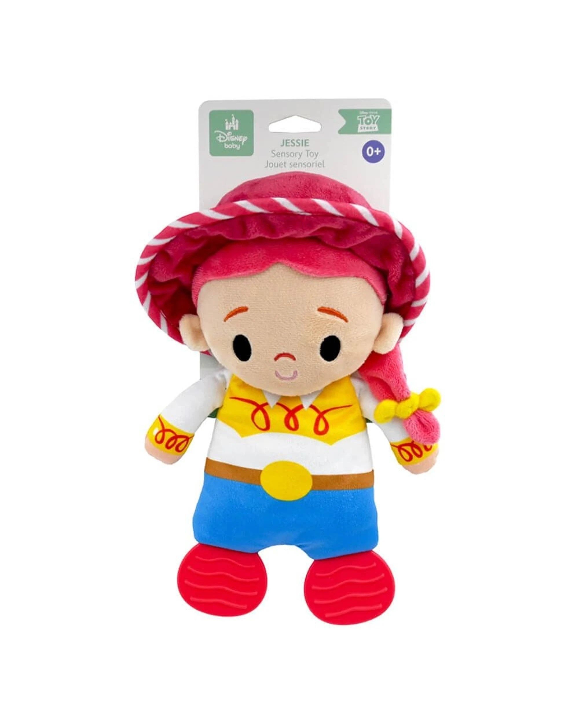 1 Disney Pixar Toy Story Jessie Sensory Blankie with Teether Feet, 1 of 3