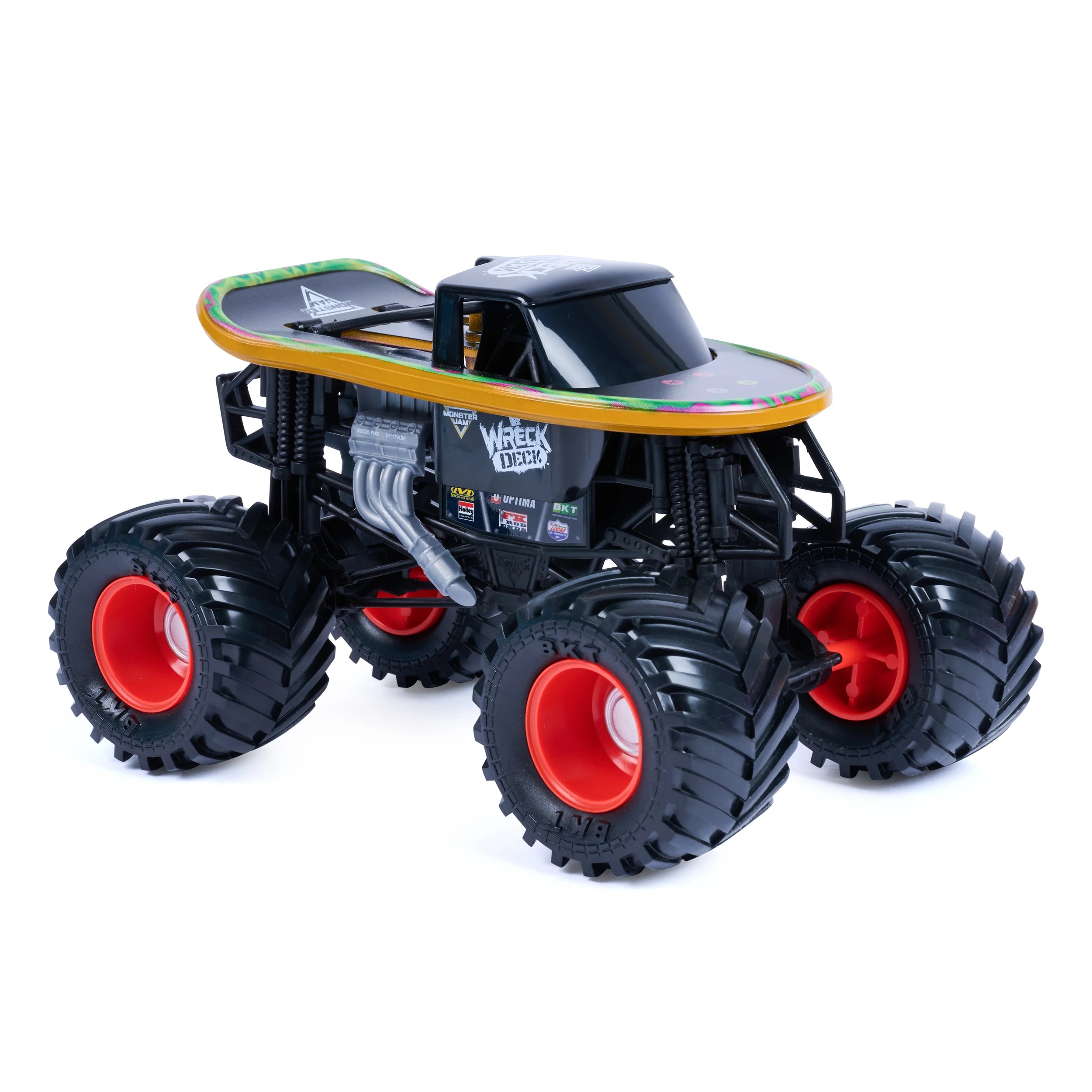 3 Monster Jam 1:24 Die Cast Monster Truck - Assorted, 3 of 10