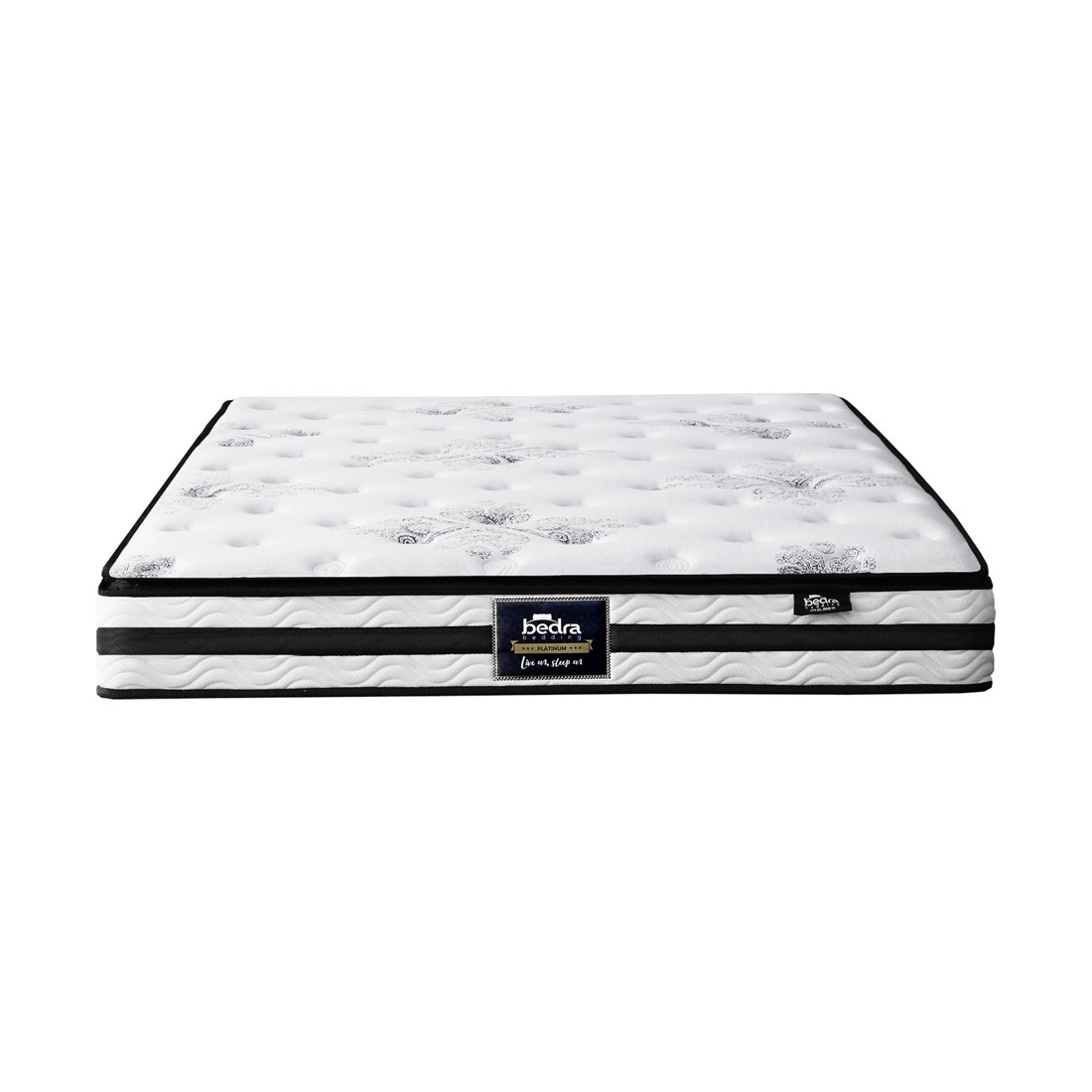 1 Bedra Bedding King Mattress Luxury Bed Bonnell Spring Foam 22cm
 - Multi, 1 of 10