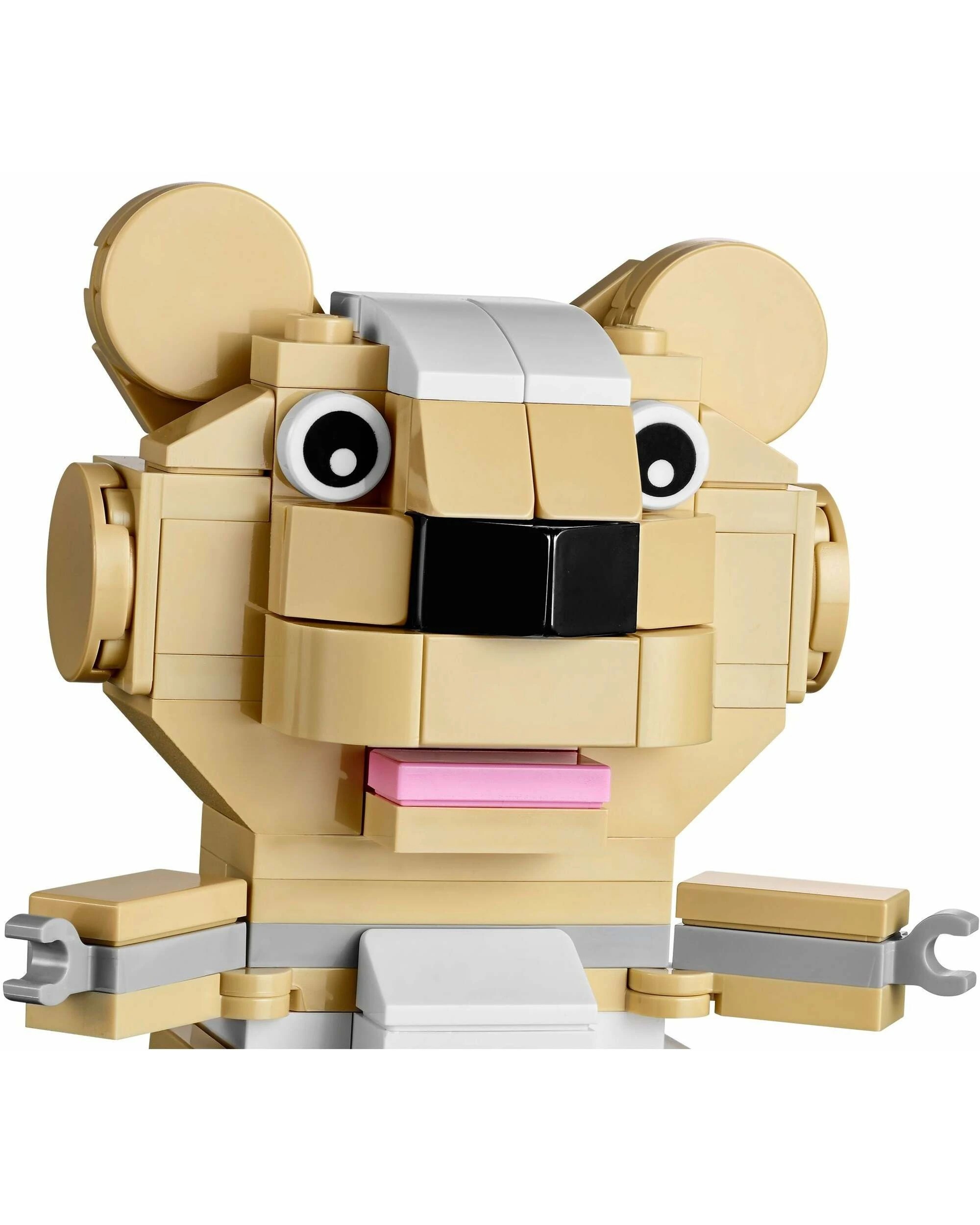 3 LEGO 40085 Valentine Bear - Buildable Teddy with Heart, 3 of 4