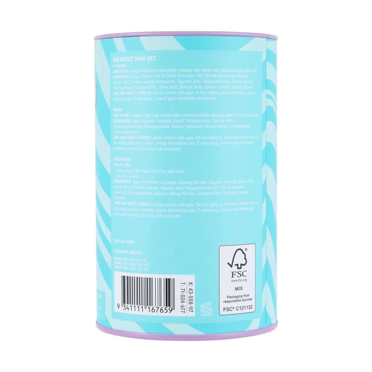 6 OXX Skincare Breakout Minis Set - AHA and BHA, 6 of 6