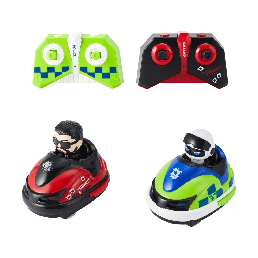 3 Remote Control Ejecting Bumper Cars, 3 of 9