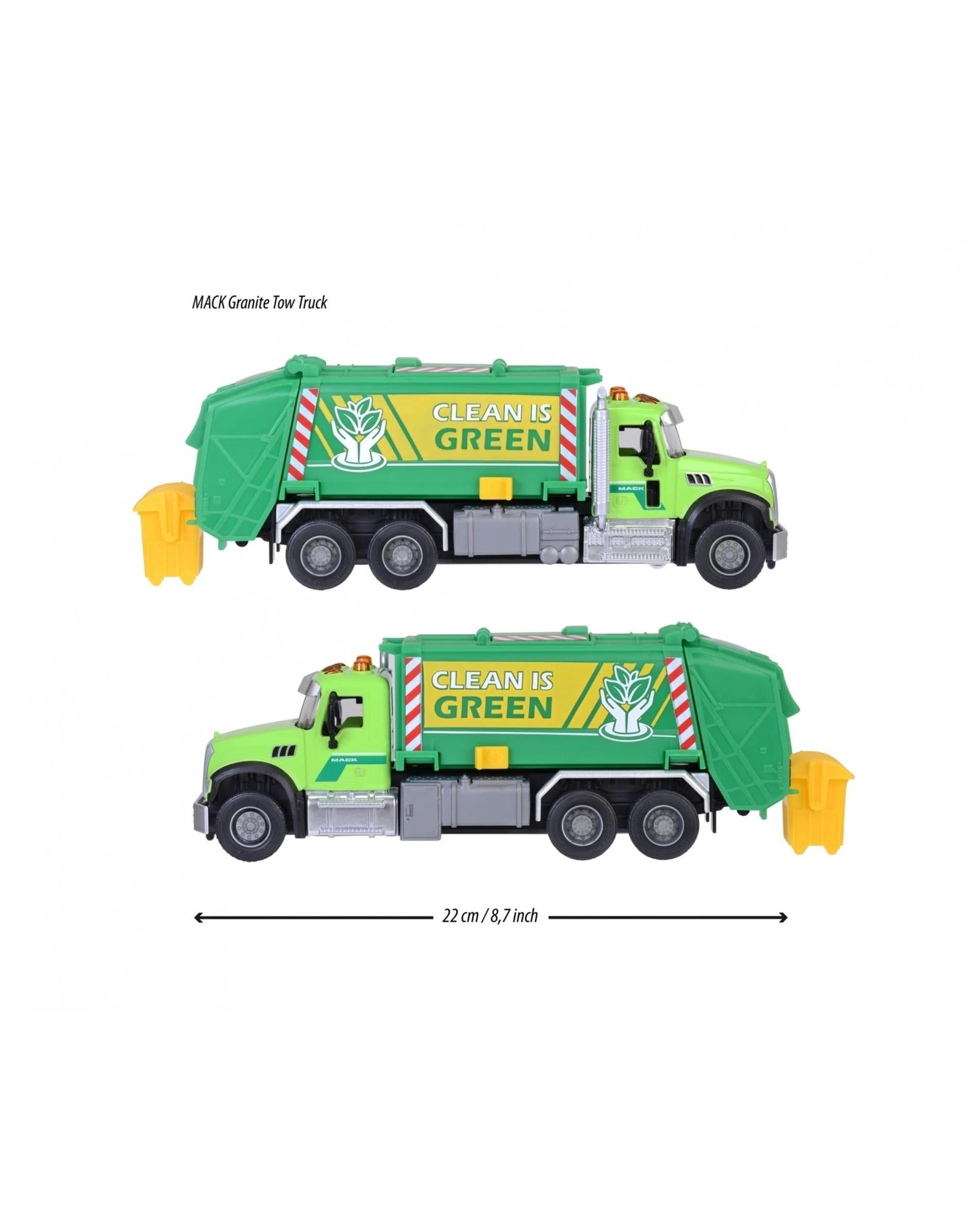 3 Majorette Mack Granite Garbage Collector, 3 of 3