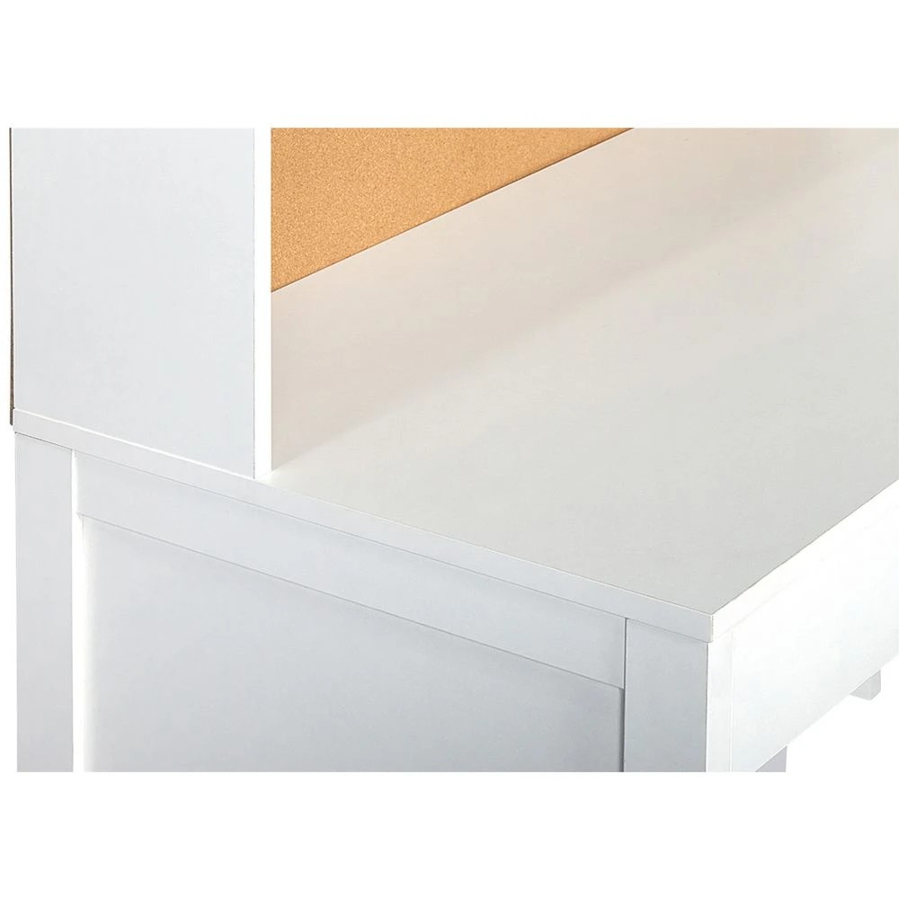 5 Studymate Warren Hutch Desk 1100mm White Desks, Tables and Workstations, 5 of 10