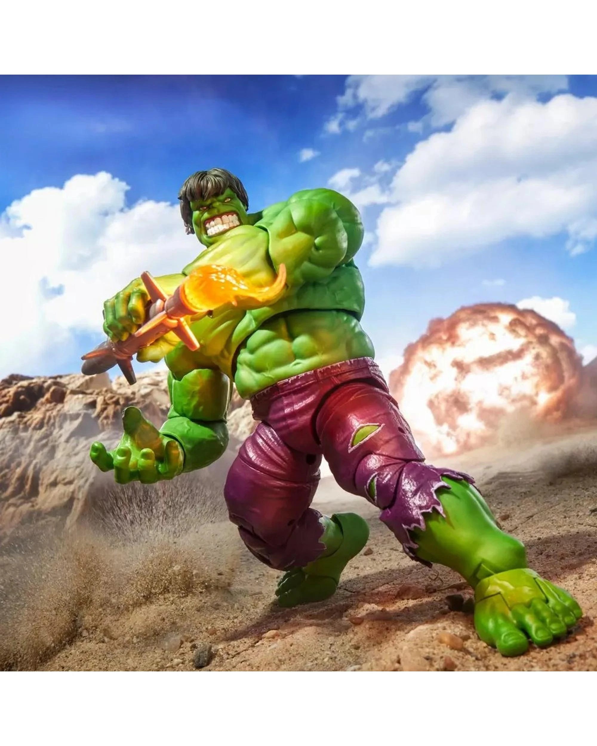 3 Hasbro Marvel Legends Maximum Series: Hulk Action Figure, 3 of 6