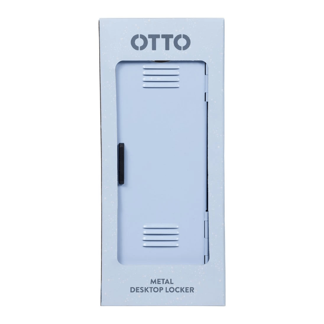 2 Otto Metal Desktop Locker Pastel Blue, 2 of 4