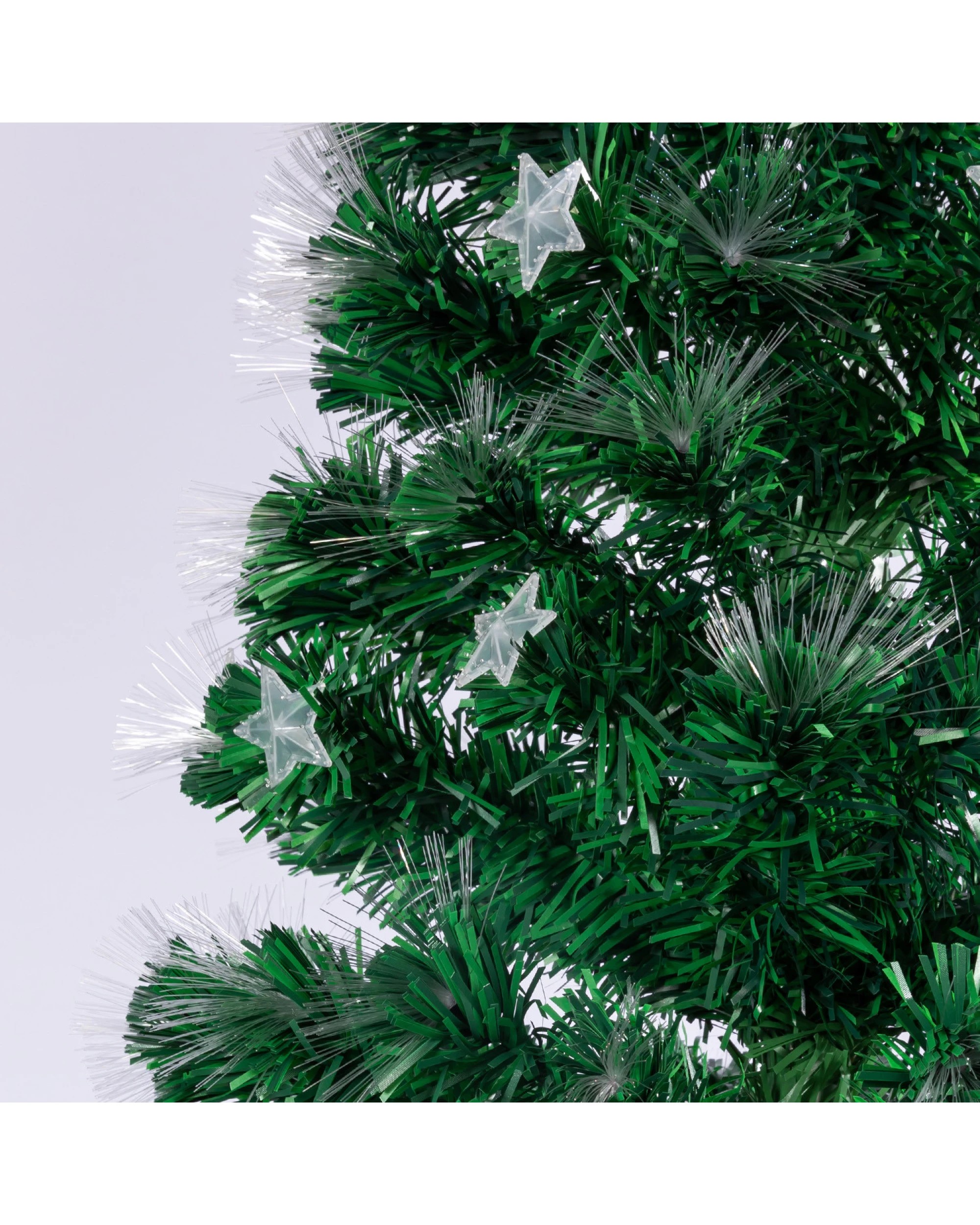 7 Christabelle 1.8m Enchanted Pre Lit Fibre Optic Christmas Tree Stars, 7 of 10